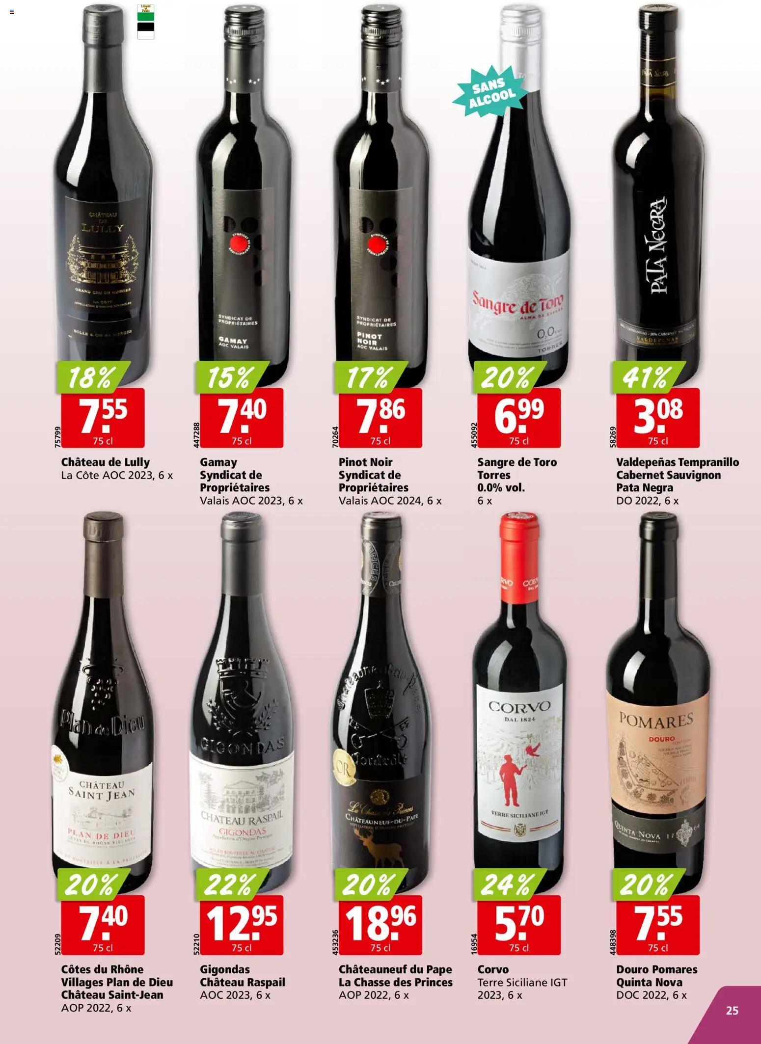 Aligro Aktionen Chavannes, Matran, Genève, Sion – gültig ab 05.01.2026 | Seite: 25