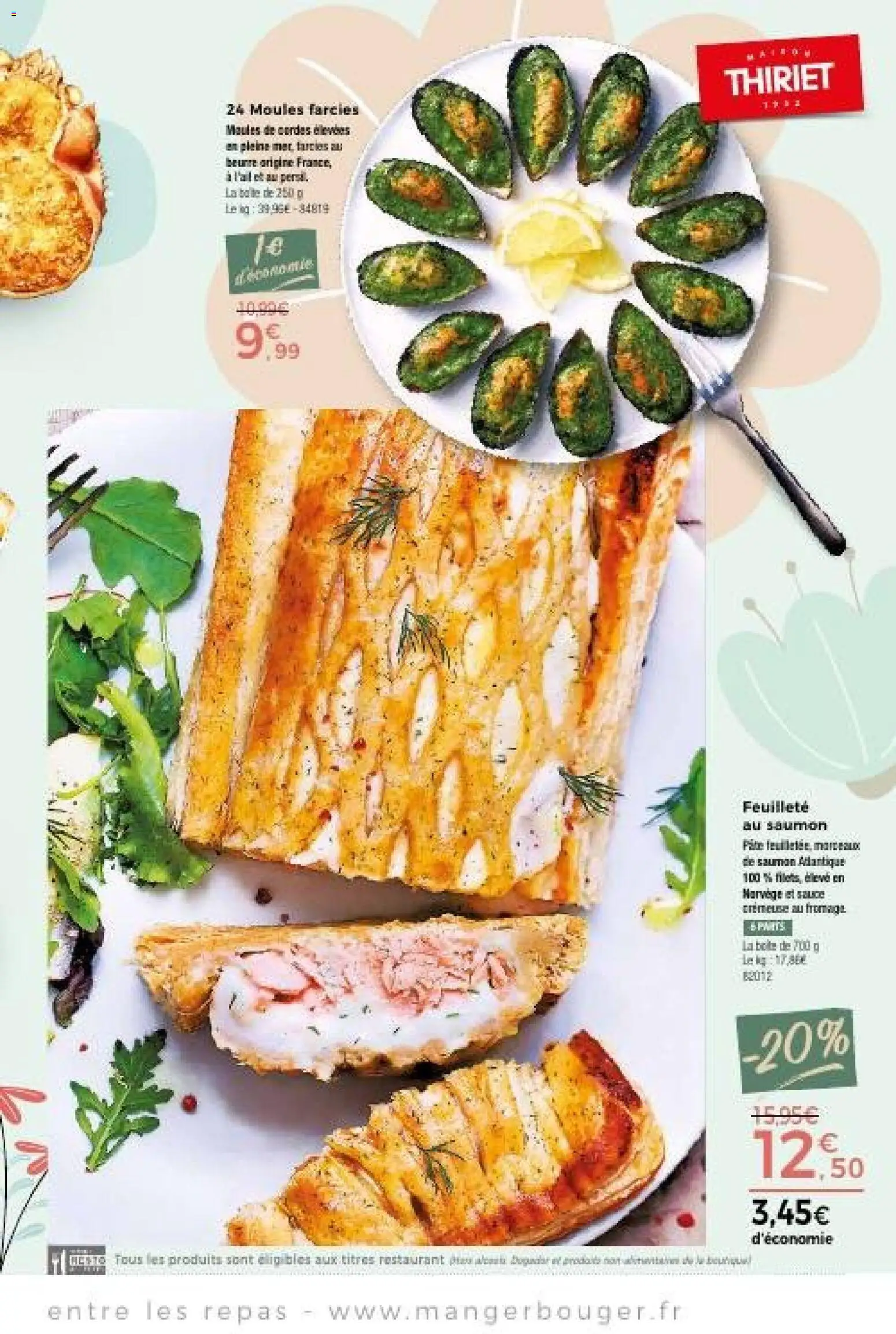 {H1} | Page: 3 | Produits: Cordes, Beurre, Saumon