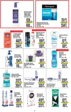 26.02.2026 tarihinden itibaren geçerli olan CarrefourSA kataloğu önizlemesi | Sayfa: 67 | Ürünler: Prezervatif, Şeftali, Nektarin, Ağız bakım suyu