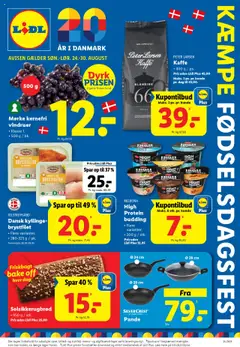 Eksempel på tilbudsavis Lidl - Tilbudsavis fra butik Lidl gyldig fra 24.08.2025