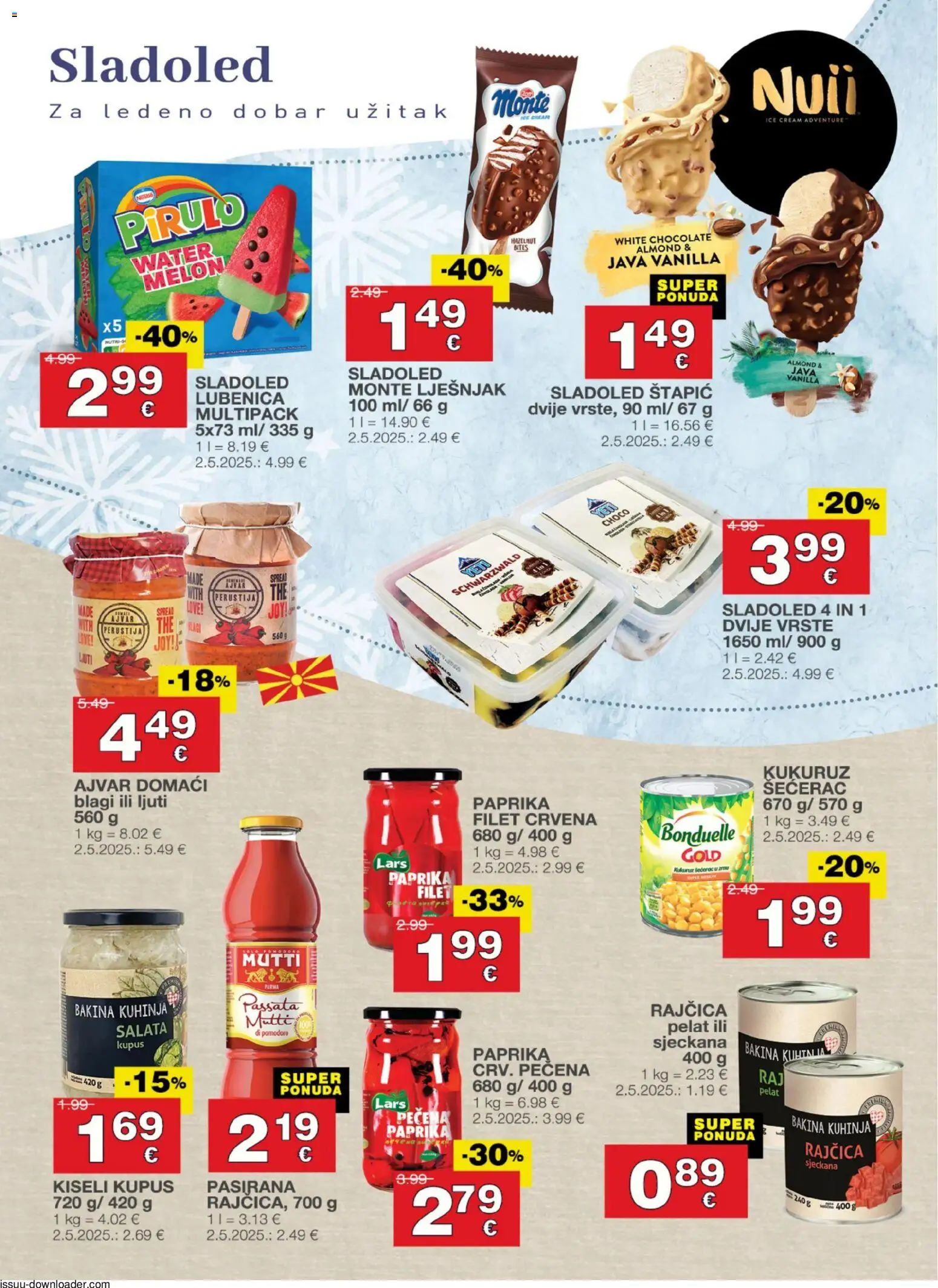 Stanić Diskont katalog | vrijedi od 30.10.2025 | Stranica: 6 | Proizvodi: Kukuruz, Salata, Lubenica, Kuhinja