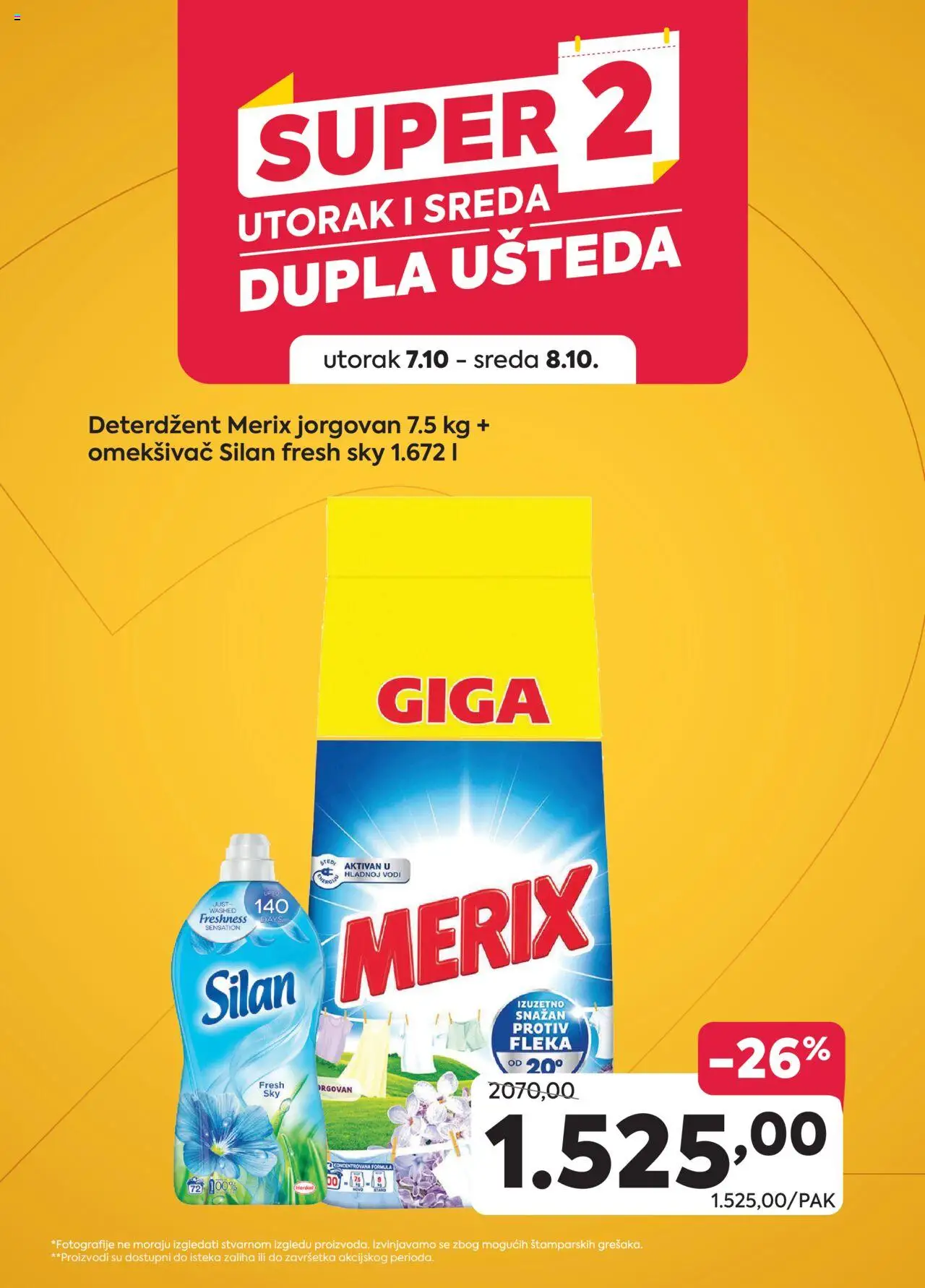 PerSu katalog - važi od 07.10.2025 | Strana: 1 | Proizvode: Deterdžent, Silan