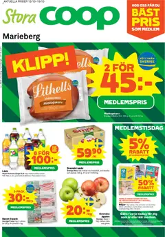 Coop Forum - Örebro - Förhandsvisning av reklamblad från butik Coop Forum aktuell från 13.10.2025