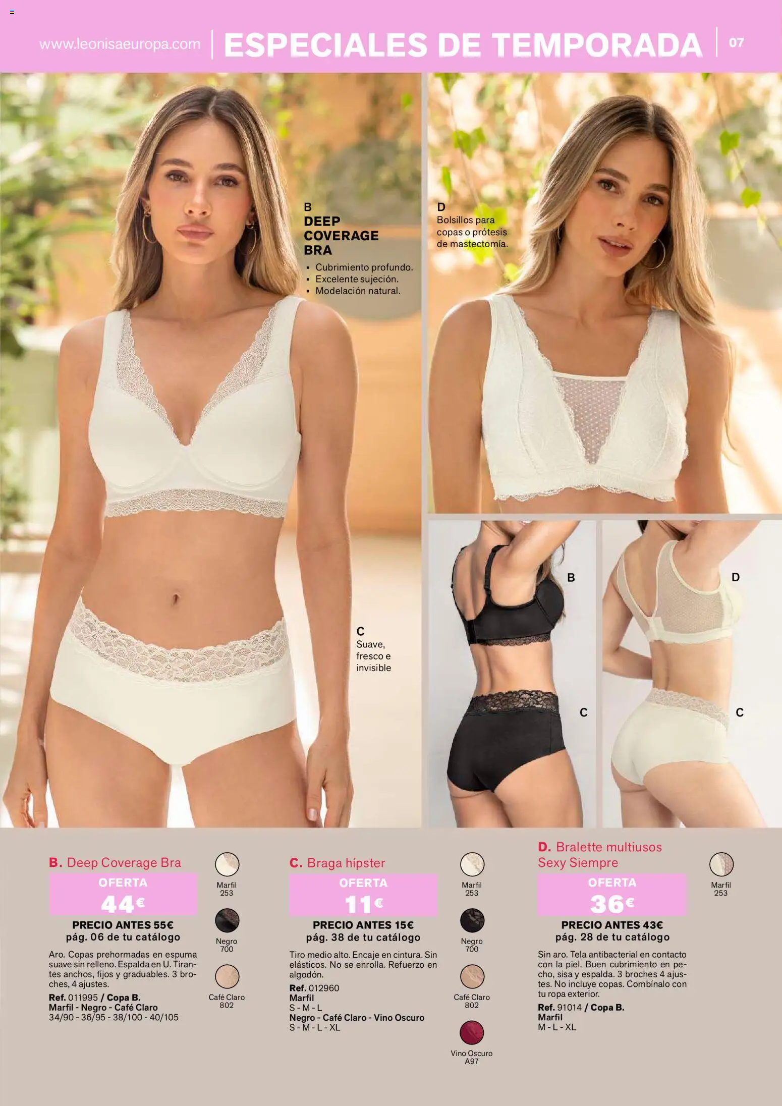 Leonisa folleto │ válido desde el 01.03.2026 | Página: 7 | Productos: Café, Vino, Ropa, Braga