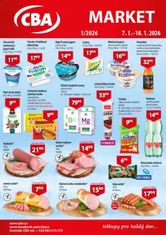 Náhled letáku CBA leták - Market od 07.01.2026