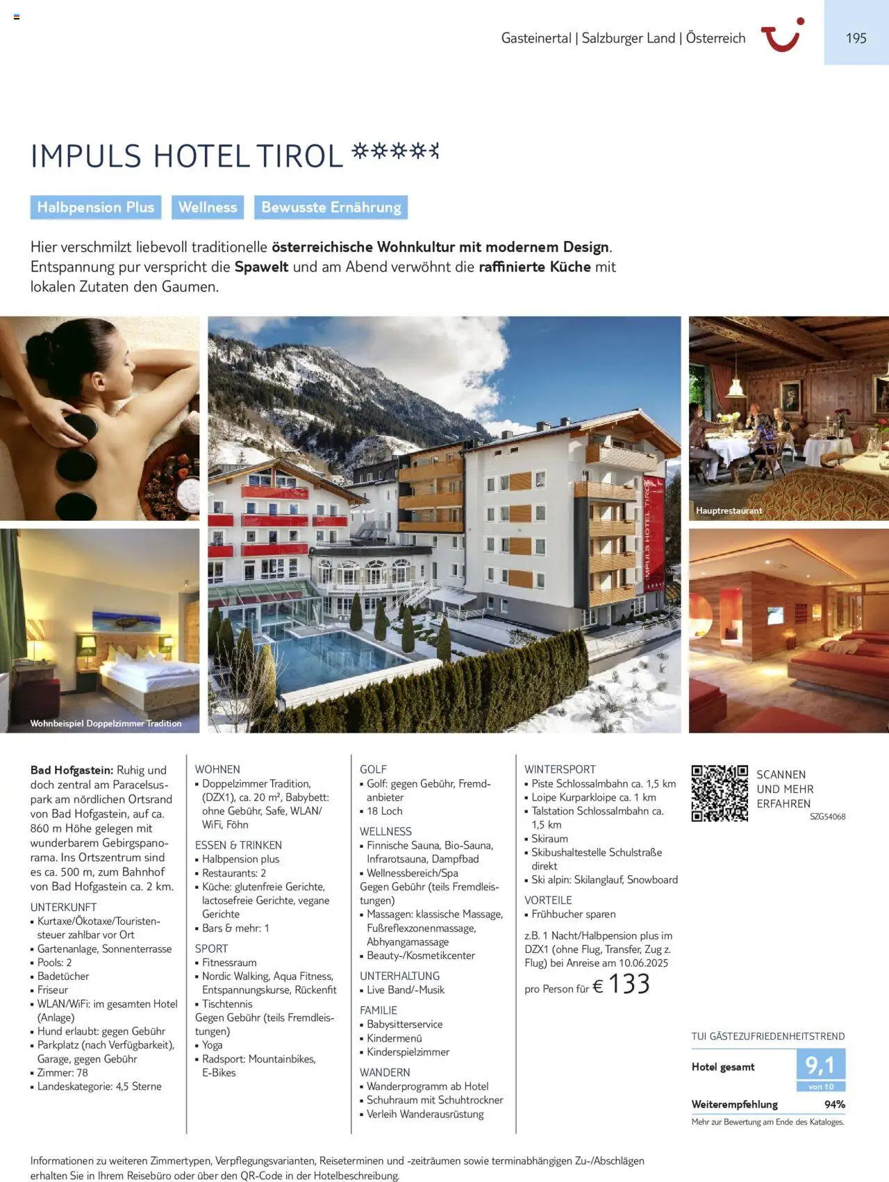 TUI Prospekt 	 – gültig ab 01.11.2024 | Seite: 195 | Produkte: Babybett, Bad, Snowboard, Föhn