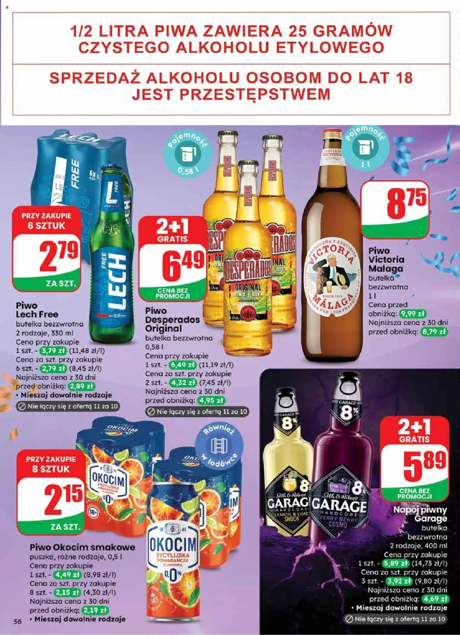 Dino Gazetka od 27.12.2025 | Strona: 56 | Produkty: Por, Piwo Desperados, Piwo