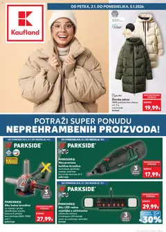 Katalog Parkside Kaufland - Pregled kataloga iz trgovine Kaufland, vrijedi od 02.01.2026