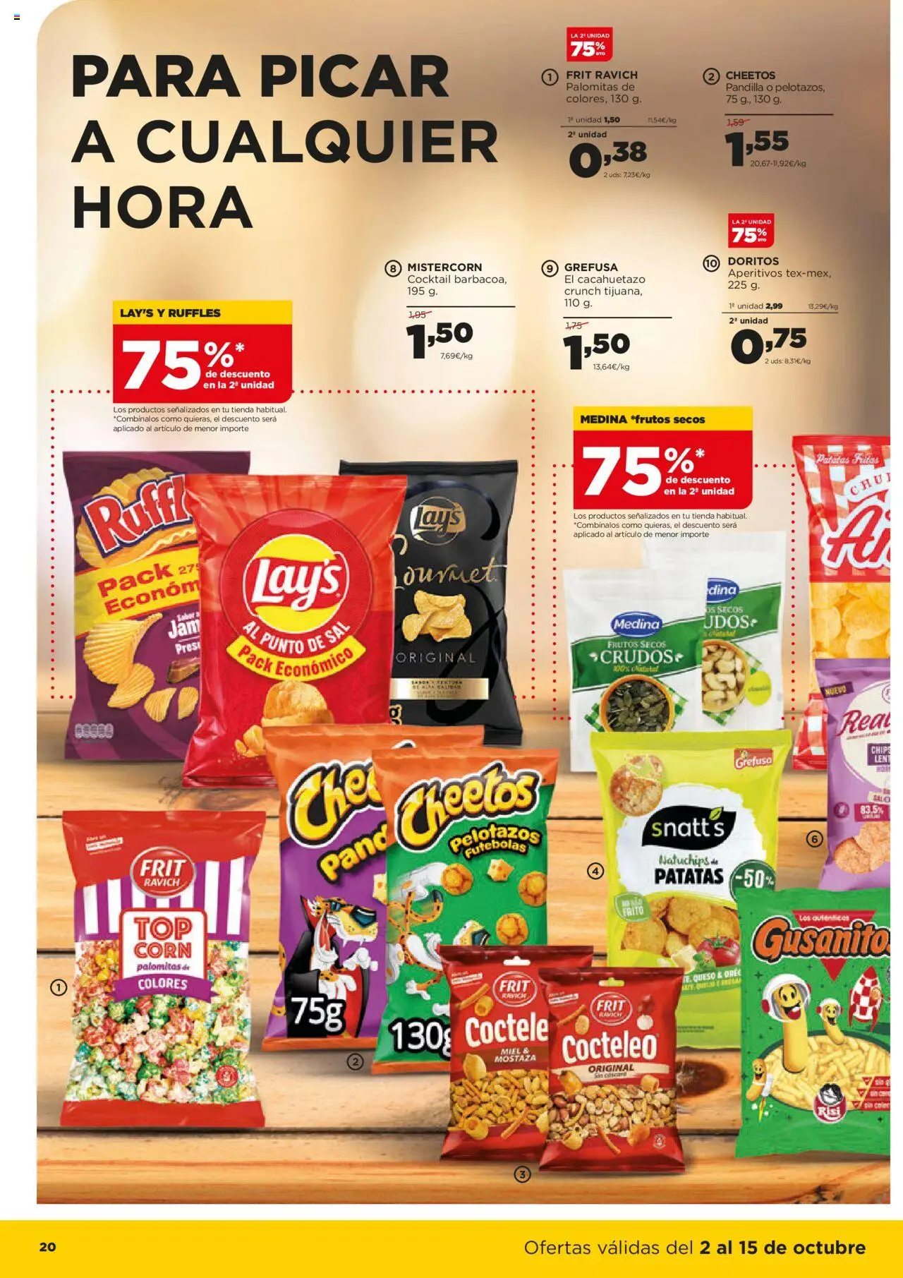 Alimerka folleto Castilla y León │ válido desde el 02.10.2025 | Página: 20 | Productos: Queso, Frutos secos