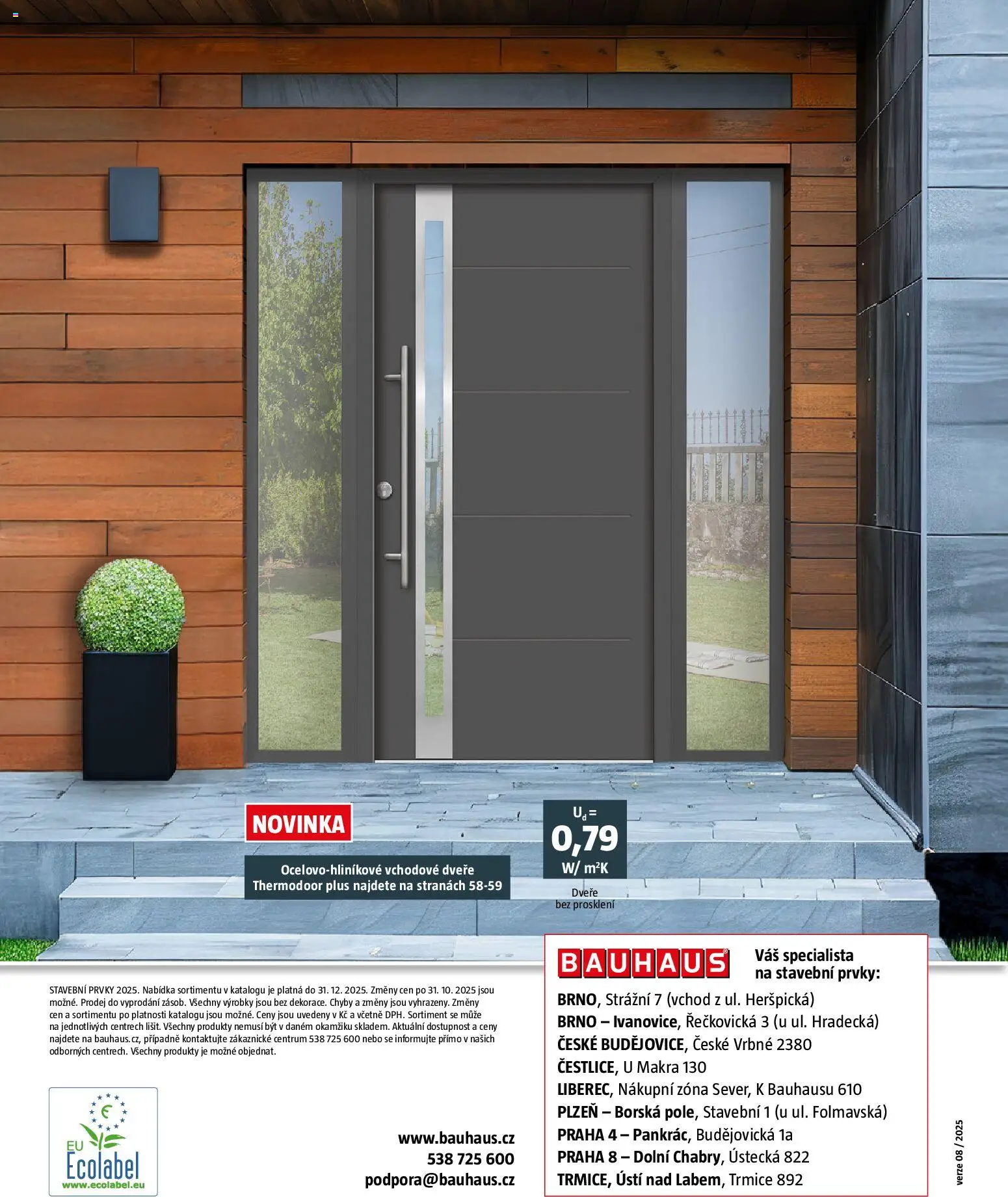 Bauhaus katalog Stavební prvky od 03.11.2025 | Strana: 100