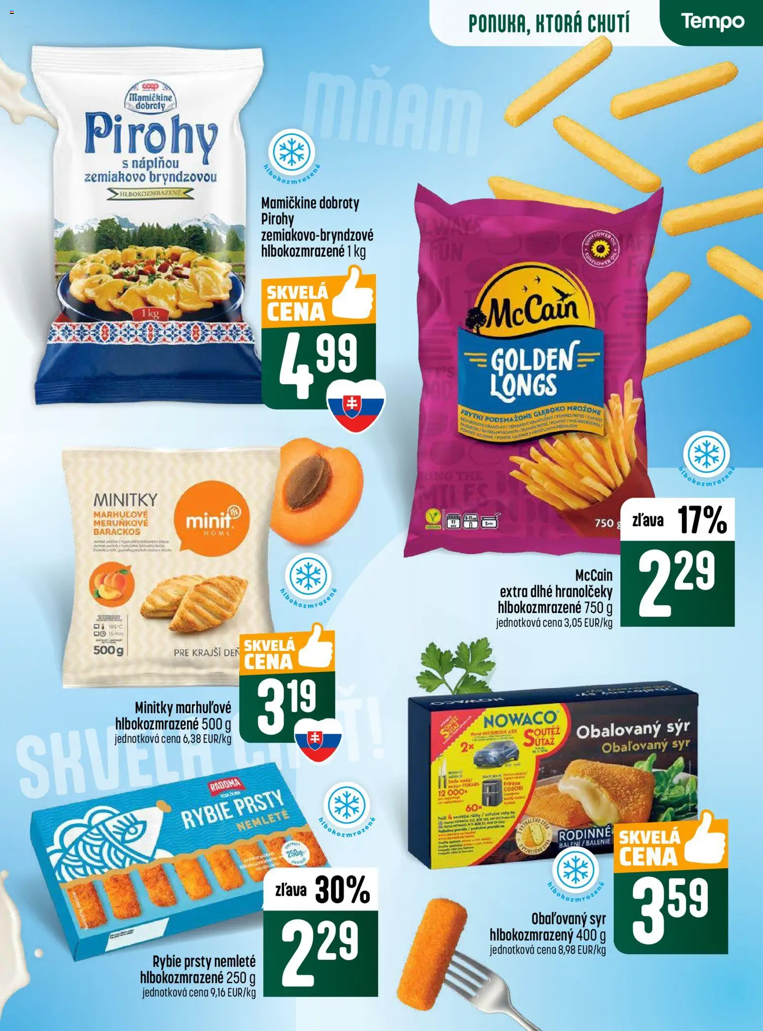 Nové COOP Jednota akcie – leták je platný od 30.10.2025 | Strana: 11 | Produkty: Syr, Pirohy