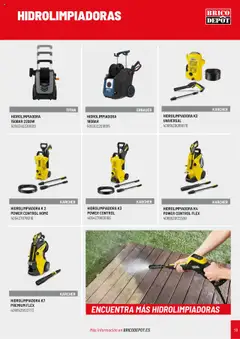 Vista previa Brico Depôt Jardín válido desde el 25.04.2025 | Página: 59 | Productos: Hidrolimpiadora