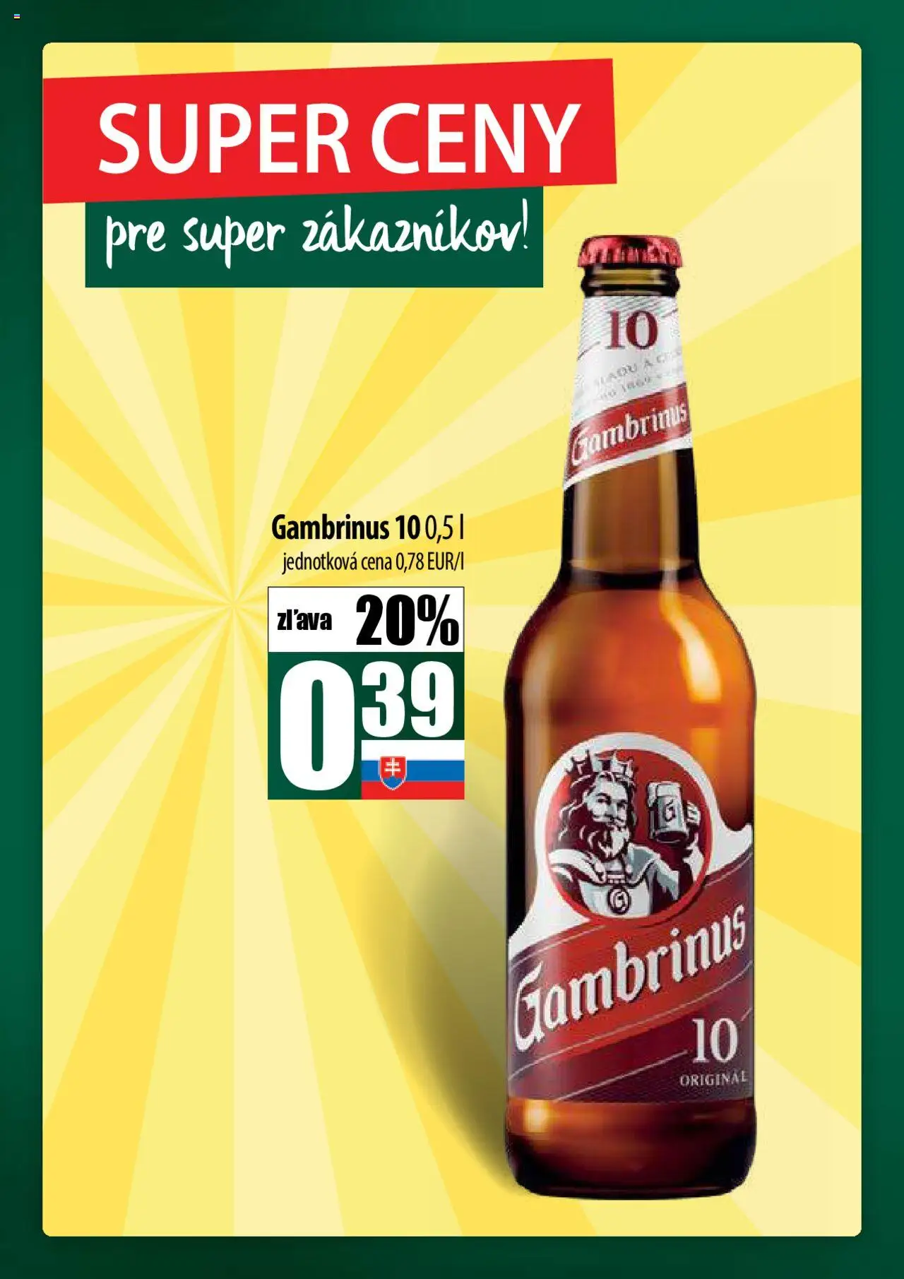 COOP Jednota široká ponuka │ platný od 21.08.2025 | Strana: 48 | Produkty: Gambrinus