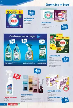 Vista previa Spar folleto válido desde el 17.10.2025 | Página: 20 | Productos: Detergente, Papel higienico, Ropa, Cocina