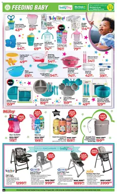 Dis-Chem Big Baby Price Cuts │ valid from 15.07.2025 | Page: 10 | Products: Tray, Plate, Chair, Milk