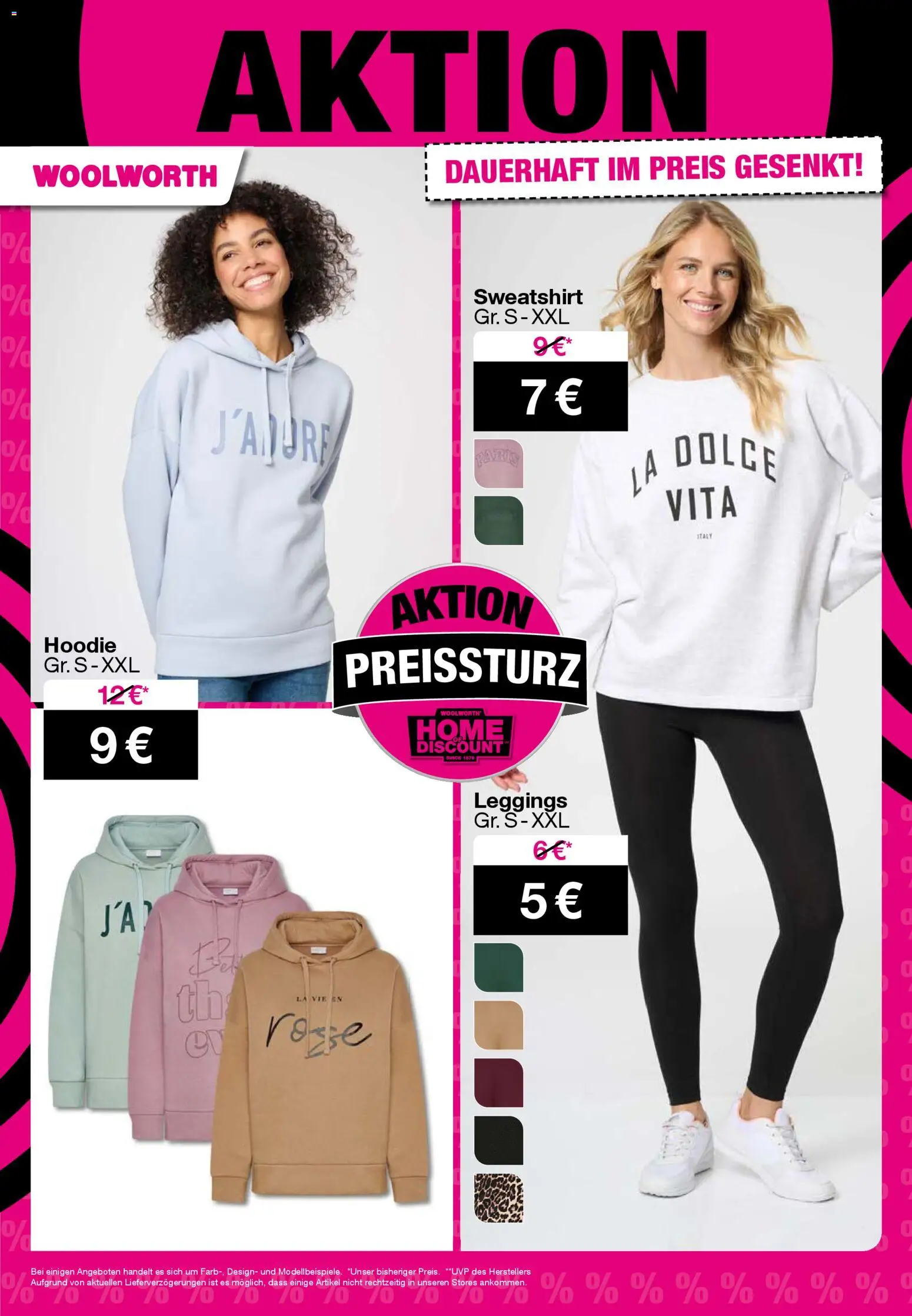 Woolworth  Flugblatt gültig ab 24.10.2025 | Seite: 26 | Produkte: Leggings