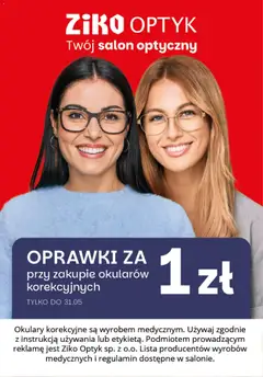 Pogląd oferty "Ziko gazetka" - ważna od 26.03.2026 | Strona: 20 | Produkty: Okulary