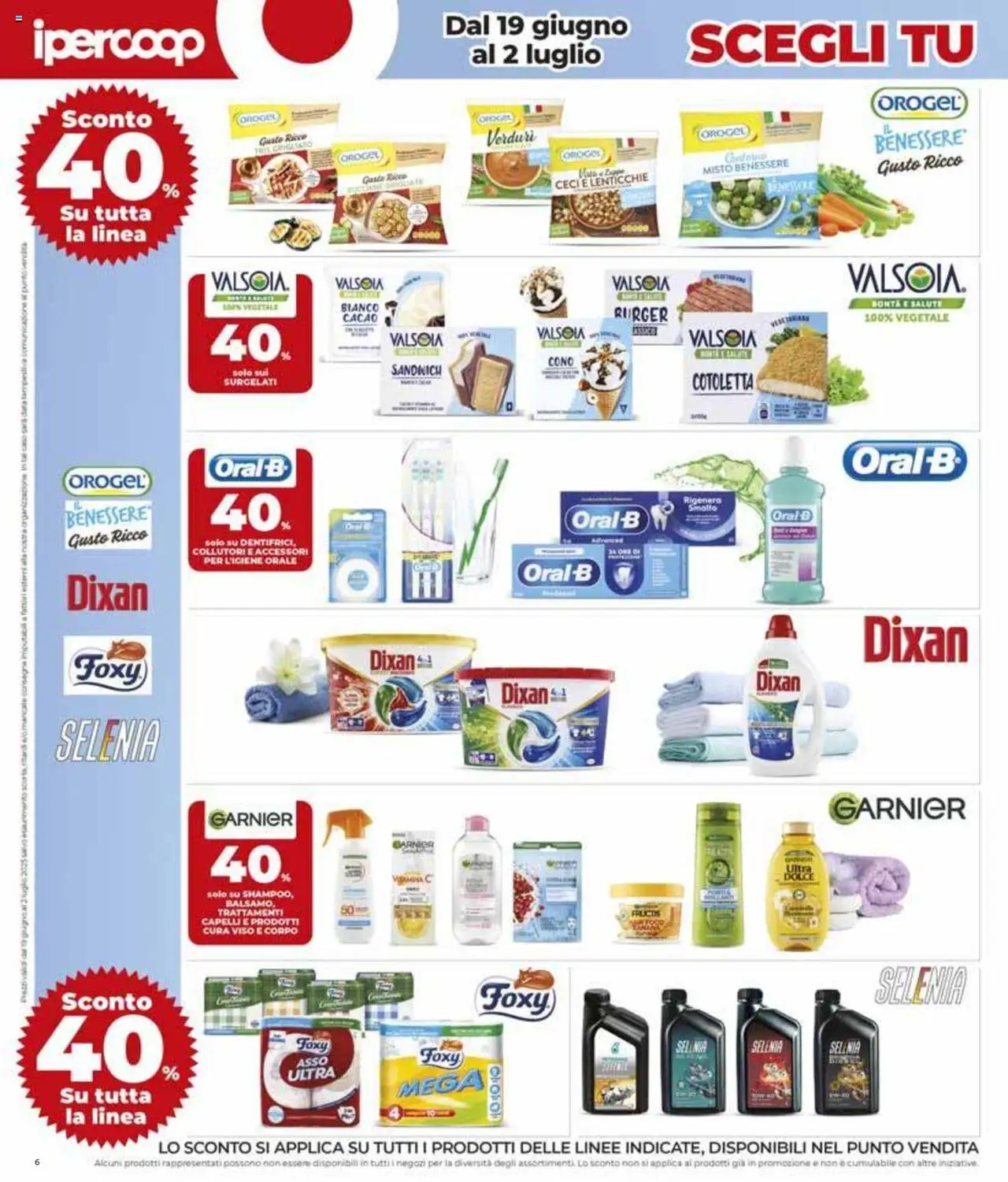 Volantino Ipercoop del 19.06.2025 | Pagina: 6 | Prodotti: Ceci, Lenticchie, Data, Cacao