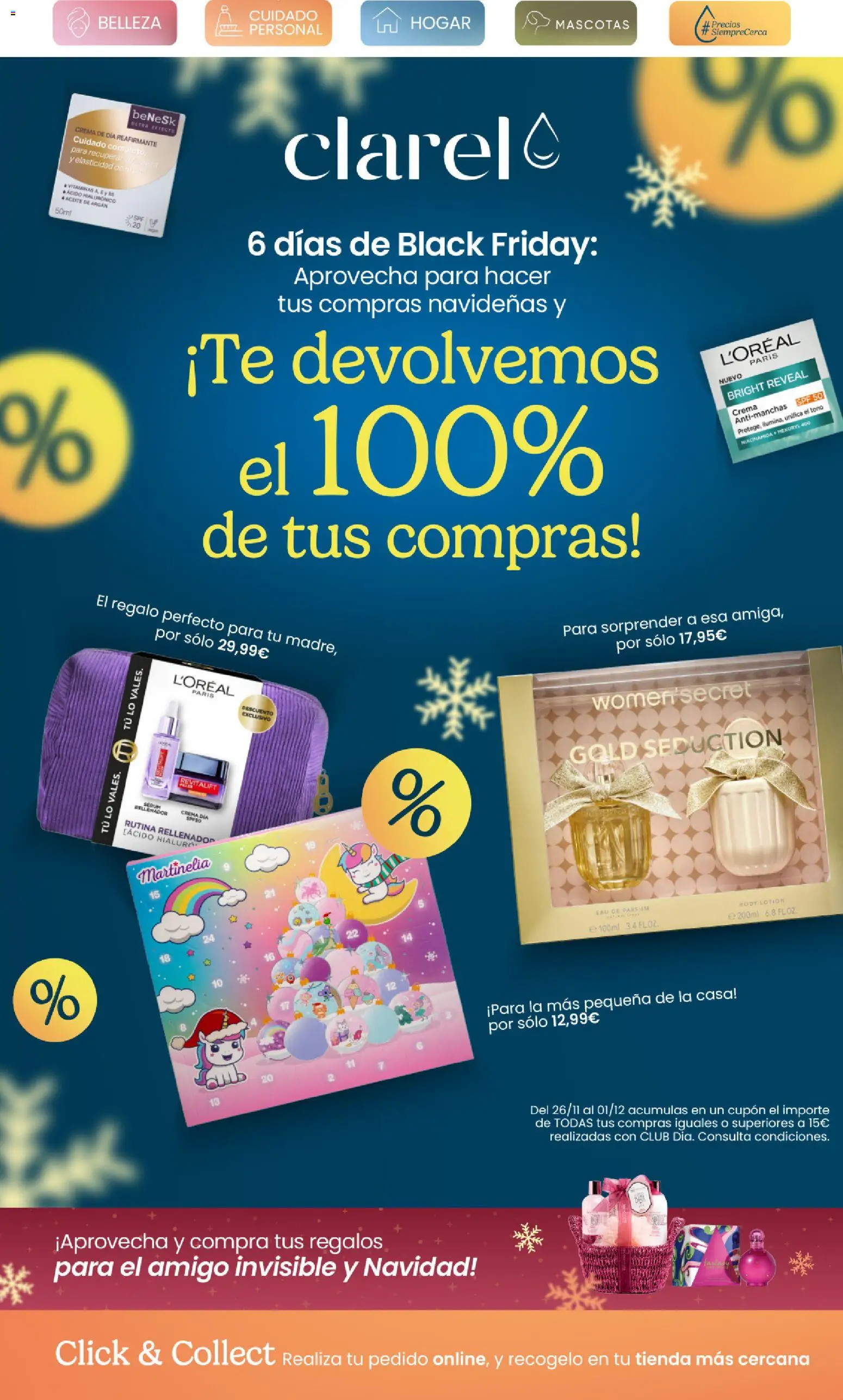 Clarel - Black Friday │ válido desde el 26.11.2025 | Página: 2 | Productos: Crema, Crema de día, Body, Eau de parfum