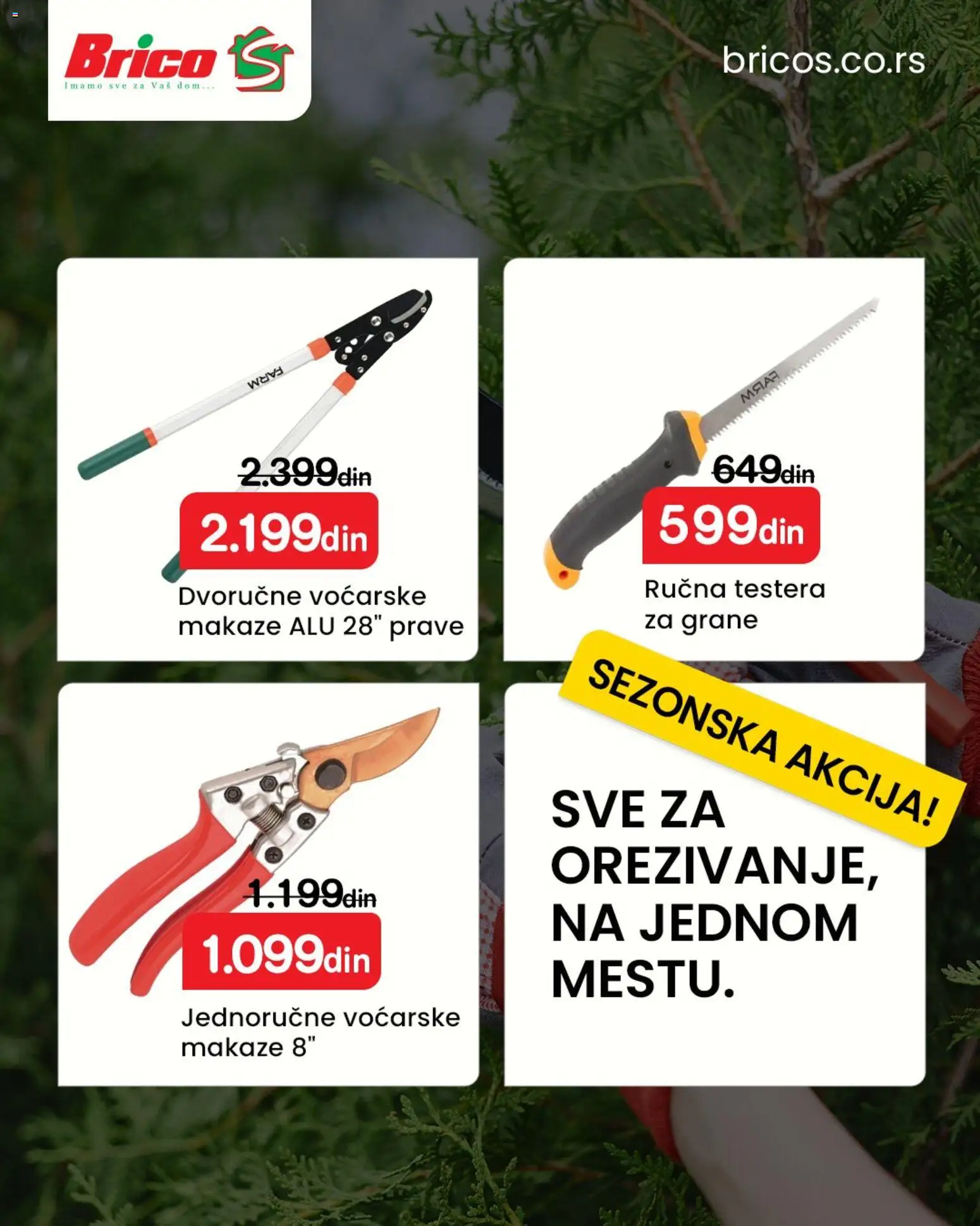 Brico S katalog - važi od 23.02.2026 | Strana: 1 | Proizvode: Makaze