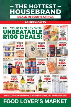 Food Lover's Market specials catalogue – valid from 23.10.2025