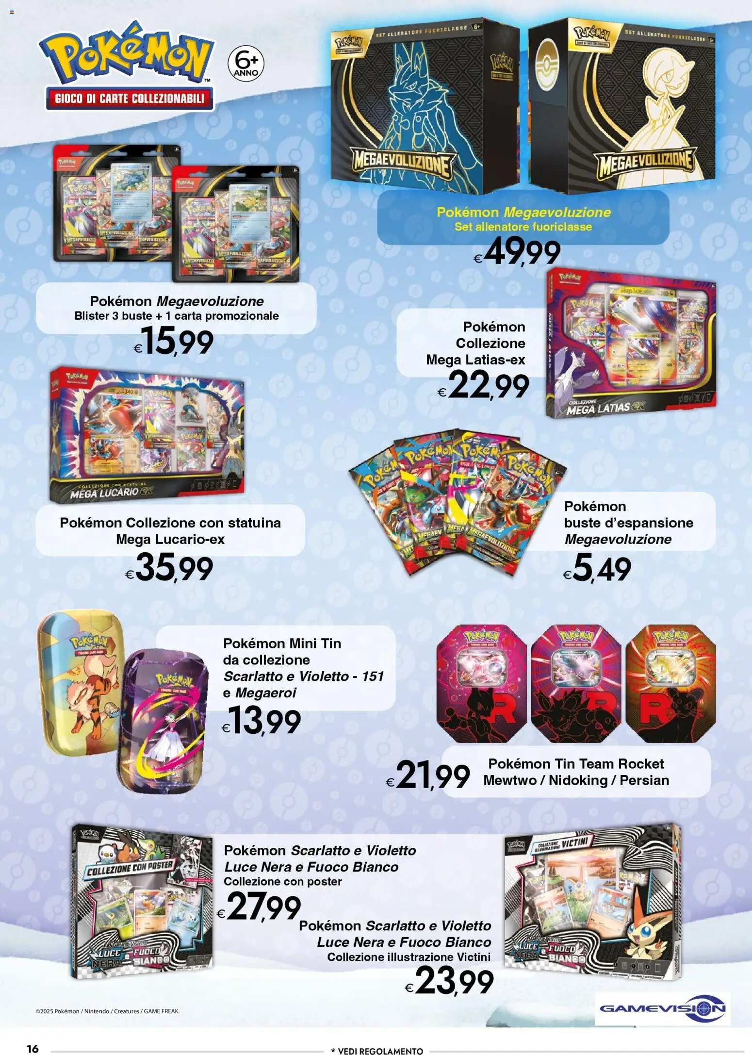 Volantino bennet del 06.11.2025 | Pagina: 16 | Prodotti: Gioco