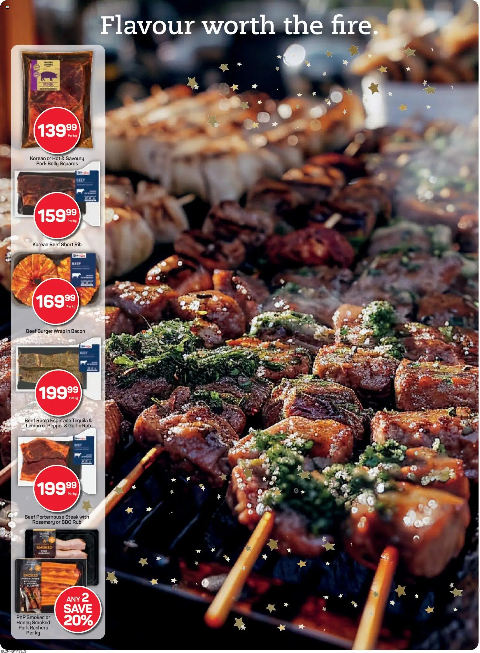 New Pick n Pay catalogue – valid from 17.11.2025 | Page: 5 | Products: Steak, Pork, Beef, Bacon