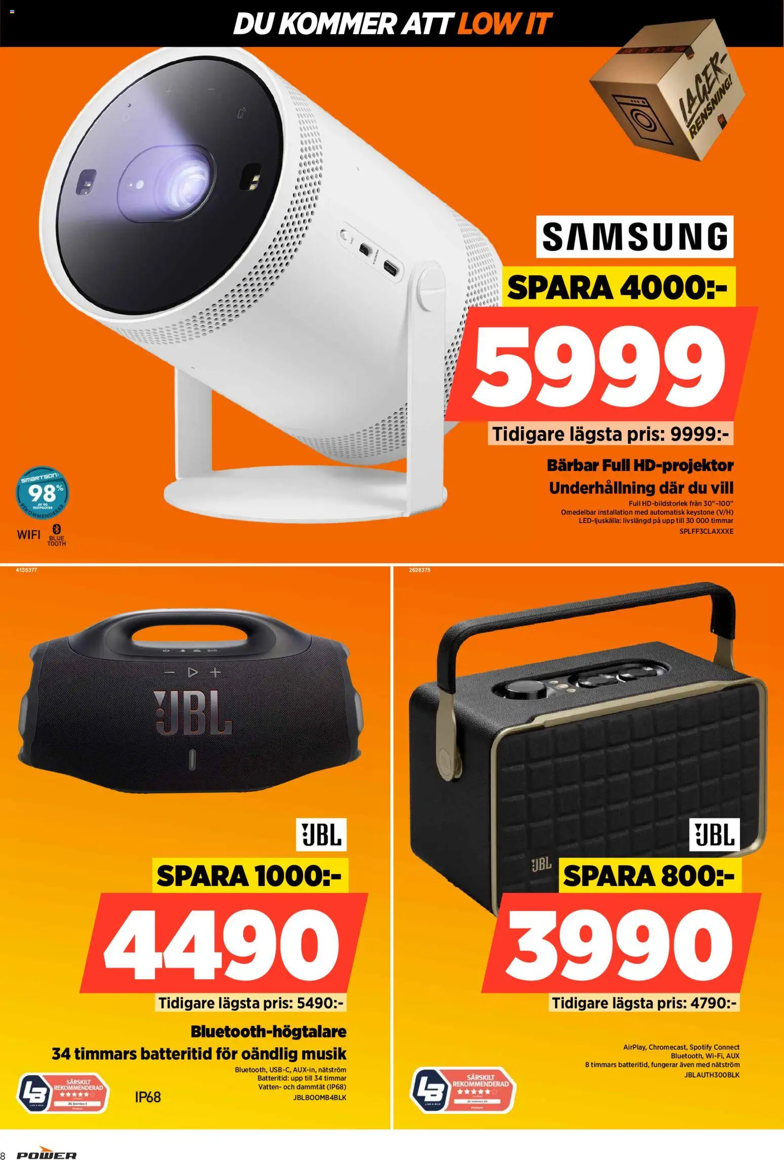 Power reklamblad aktuell från 30.03.2026 | Sida: 8 | Produkter: Wifi