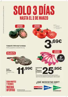 Vista previa Supercor Península y Baleares válido desde el 27.02.2026