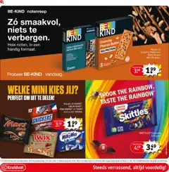 MARS® , MILKYWAY®, SNICKERS® of TWIX® minis, Keuze uit MARS®, MILKYWAY®, SNICKERS® of TWIX® minis 227 GRAM. - Voorbeeld van een folder van Kruidvat, geldig van 21.10.2025 | Pagina: 76