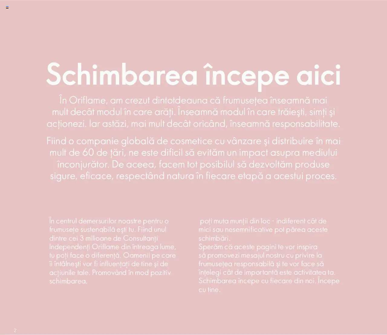 Noul catalog Oriflame – valabil de la 25.10.2020 | Pagină: 2