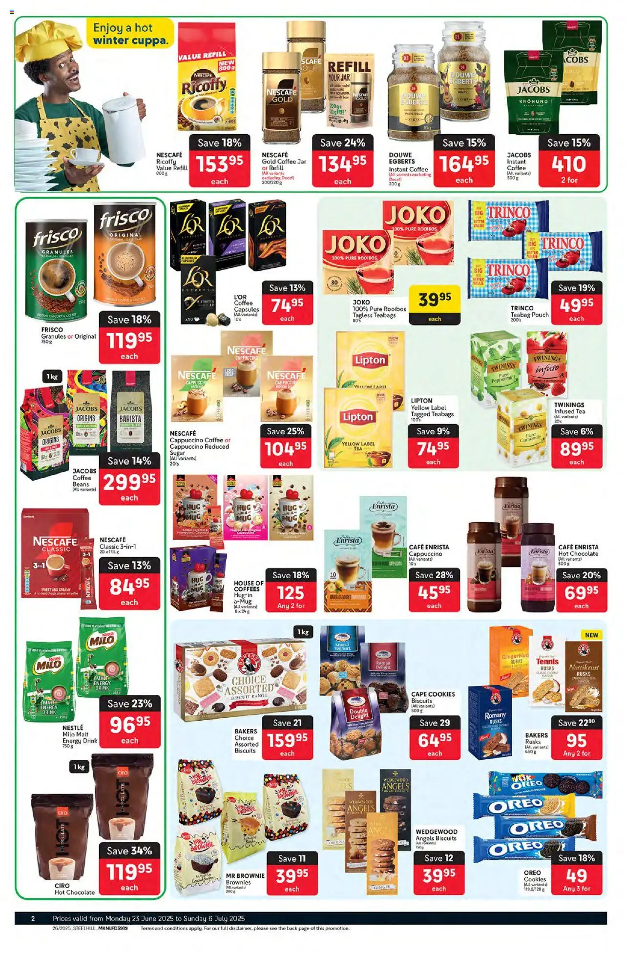 Makro Specials │ valid from 23.06.2025 | Page: 2 | Products: BB cream, Biscuits, Coffee, Chocolate
