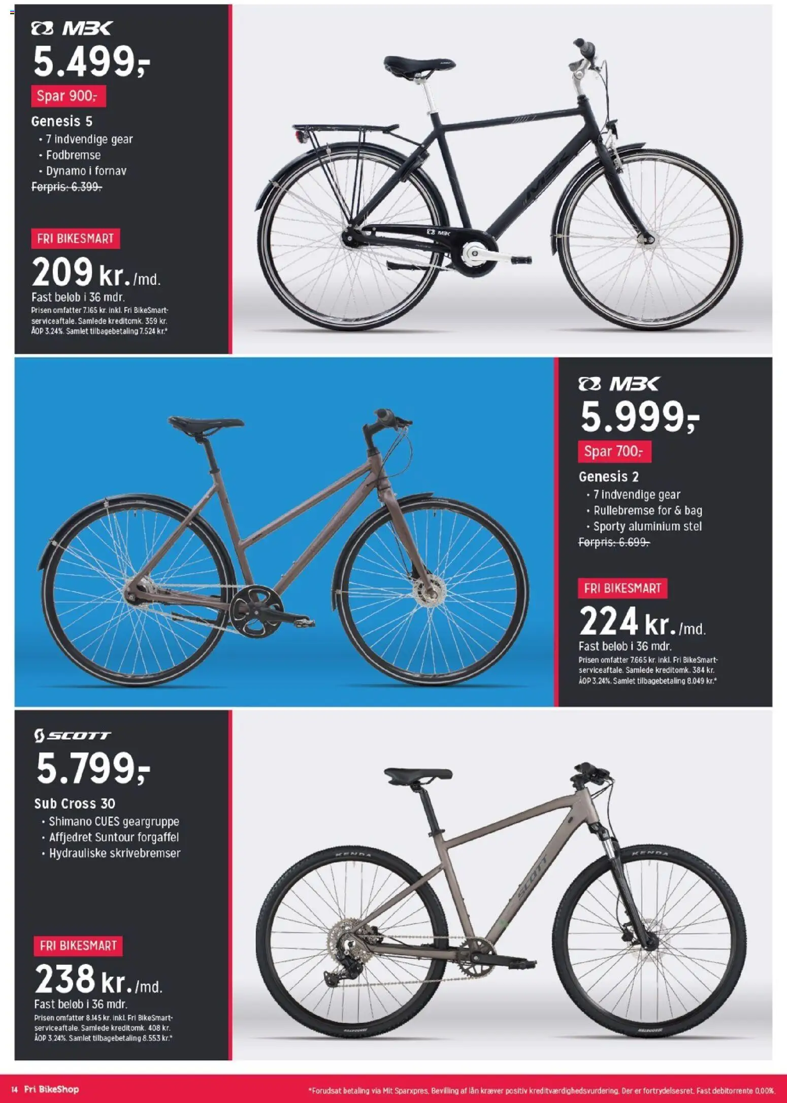 Fri BikeShop tilbudsavis – gyldig fra 03.02.2026 | Side: 14
