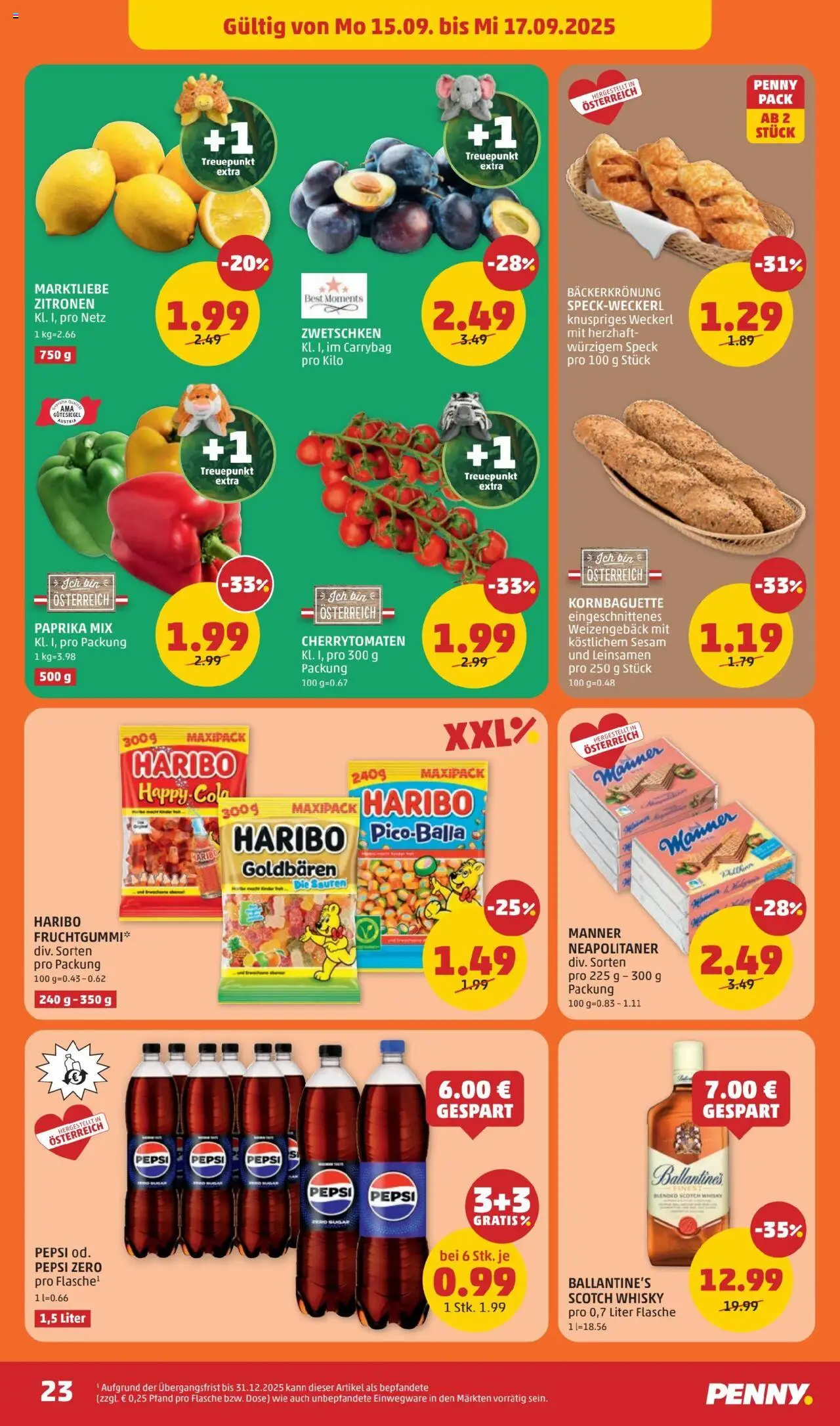 Penny Markt Flugblatt gültig ab 11.09.2025 | Seite: 23