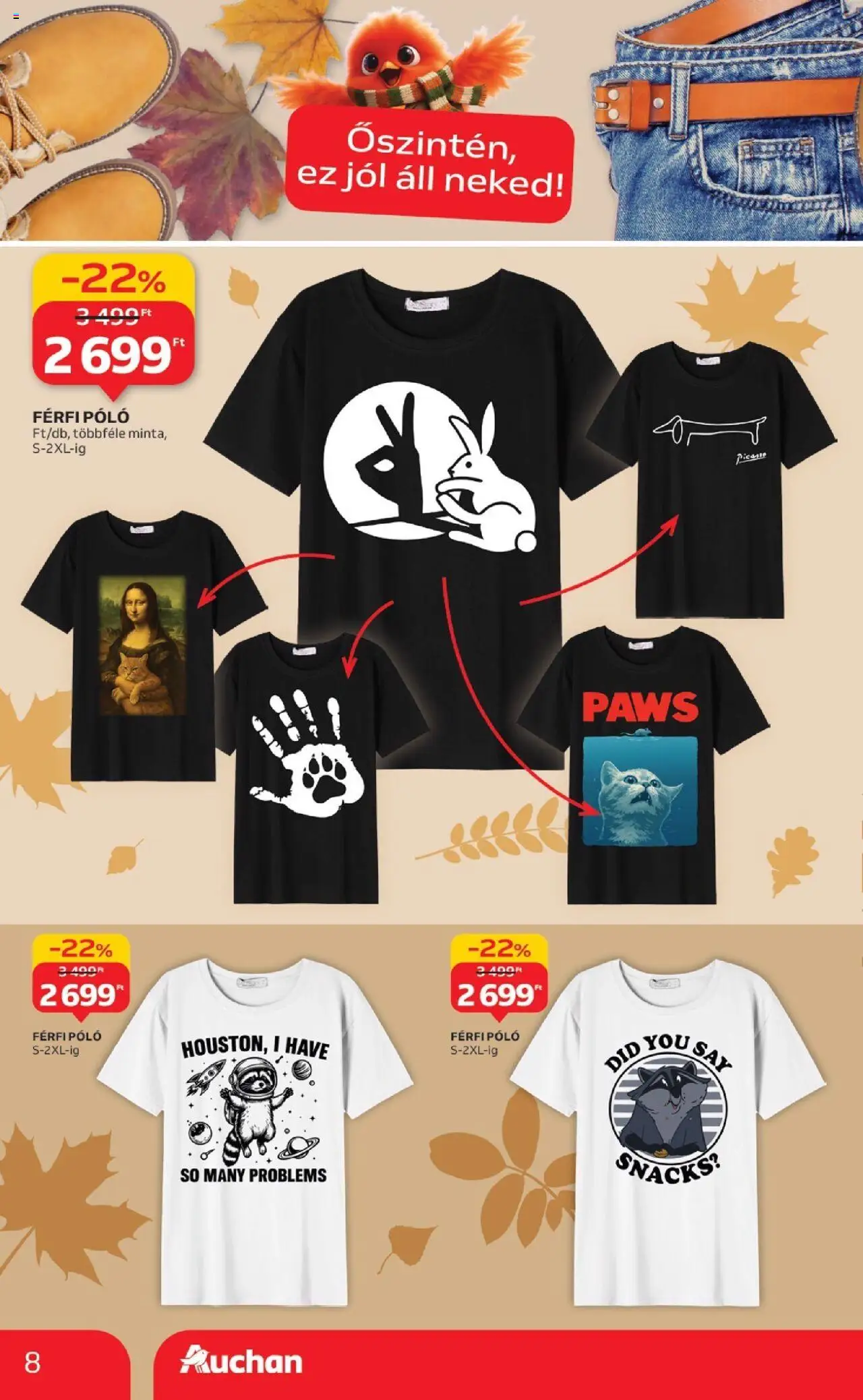 Auchan akciós ujság - amely érvényes a következő dátumtól: 02.10.2025 | Oldal: 8 | Termékek: Só