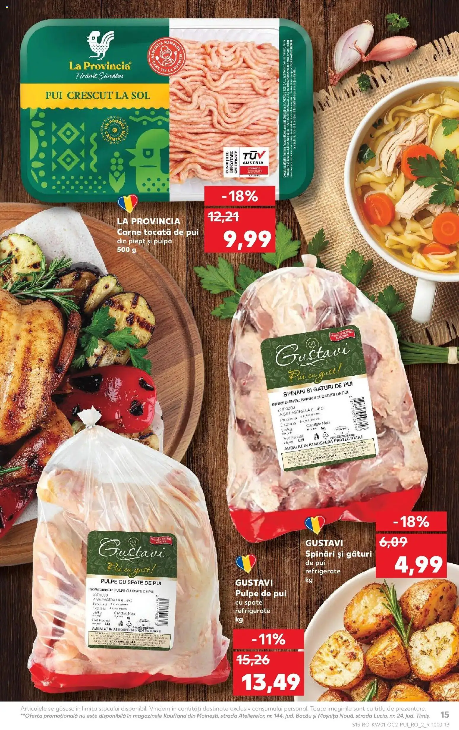 Noul catalog Kaufland – valabil de la 31.12.2025 | Pagină: 15 | Produse: Hacıyatmaz Kedi Oyuncağı, Kedi Oyun Alanları, Carne tocată