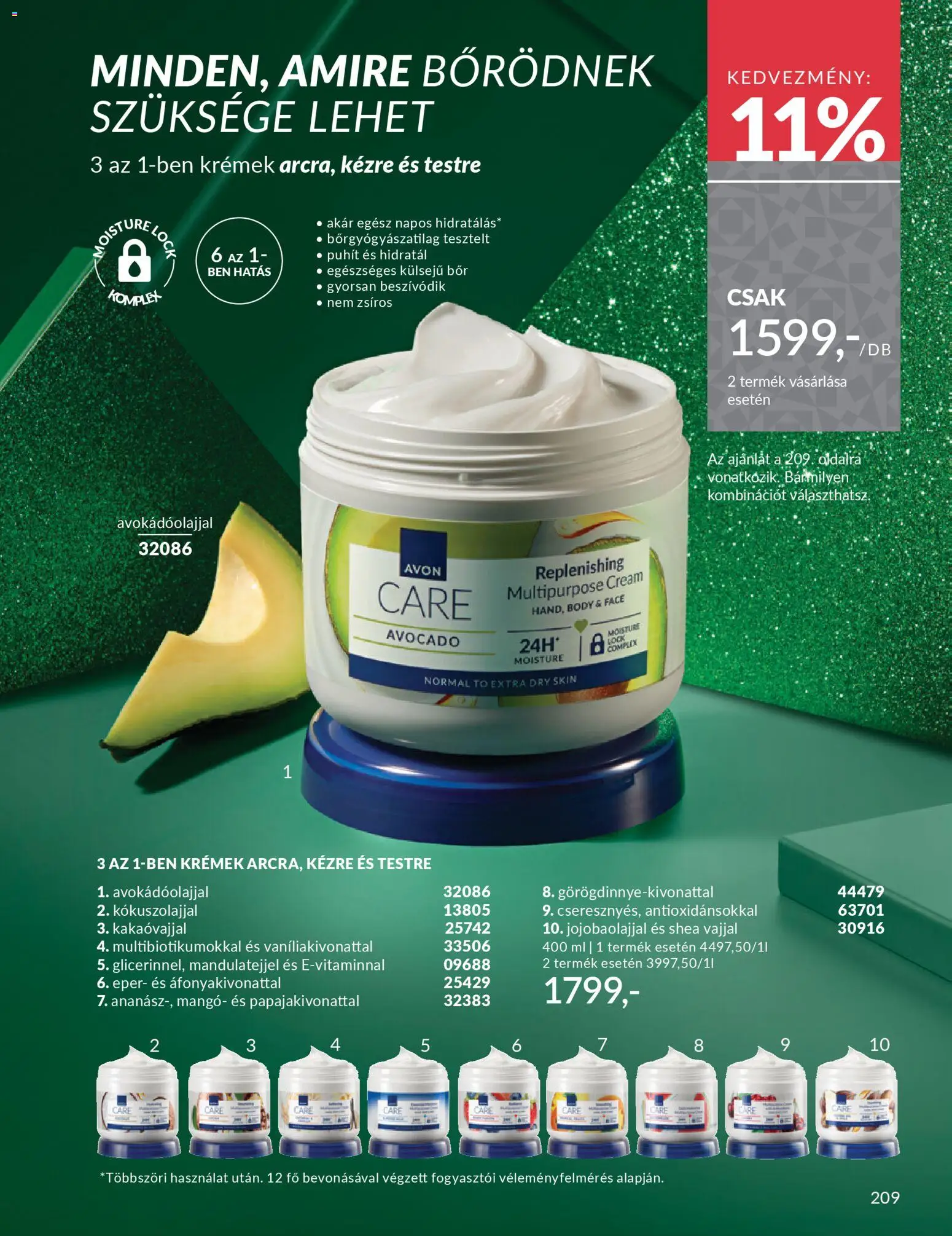 Avon akciós ujság - amely érvényes a következő dátumtól: 01.11.2025 | Oldal: 215