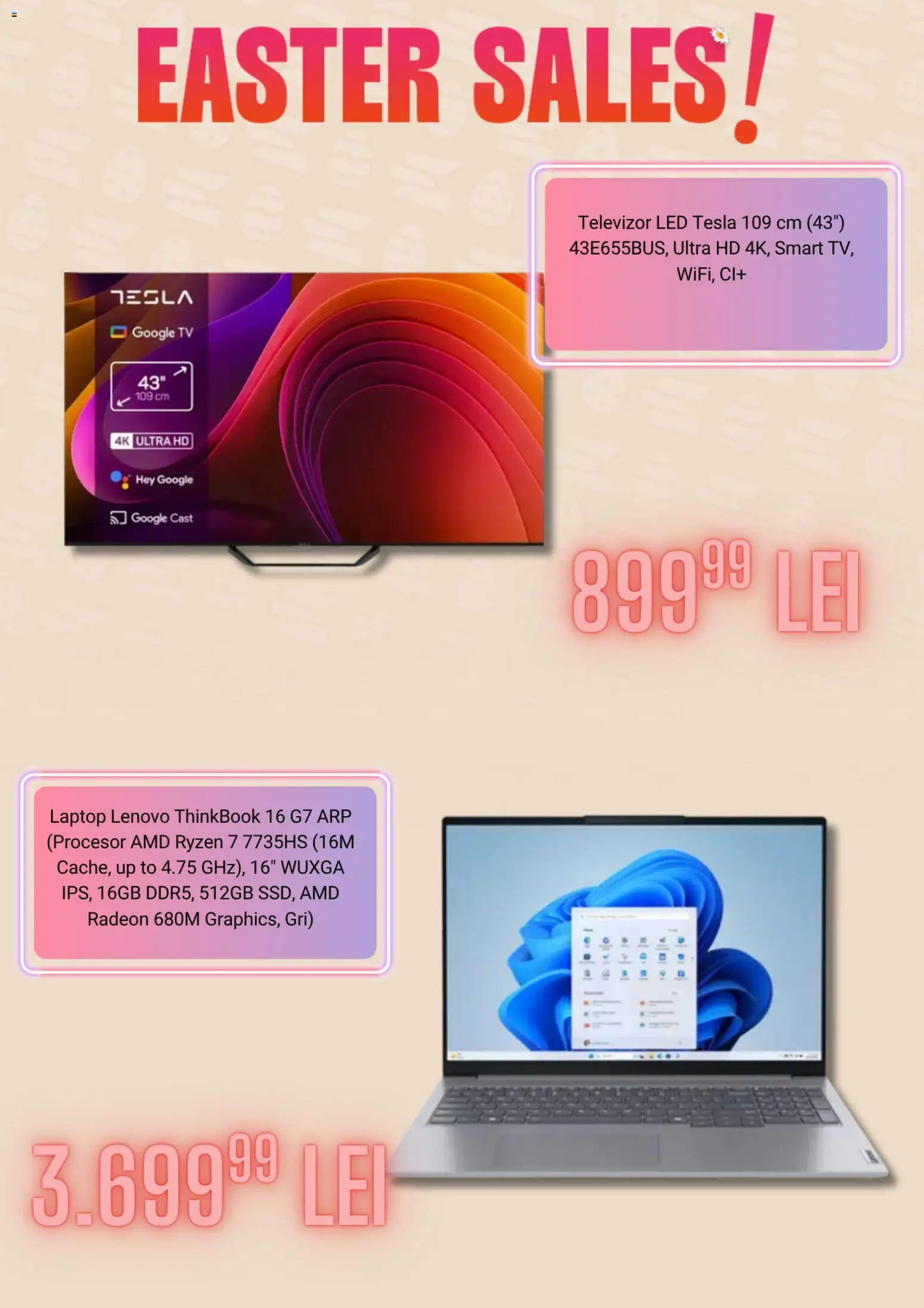 Noul catalog evoMag – valabil de la 23.03.2026 | Pagină: 3 | Produse: Laptop, Vestiyer, Televizor, Babak