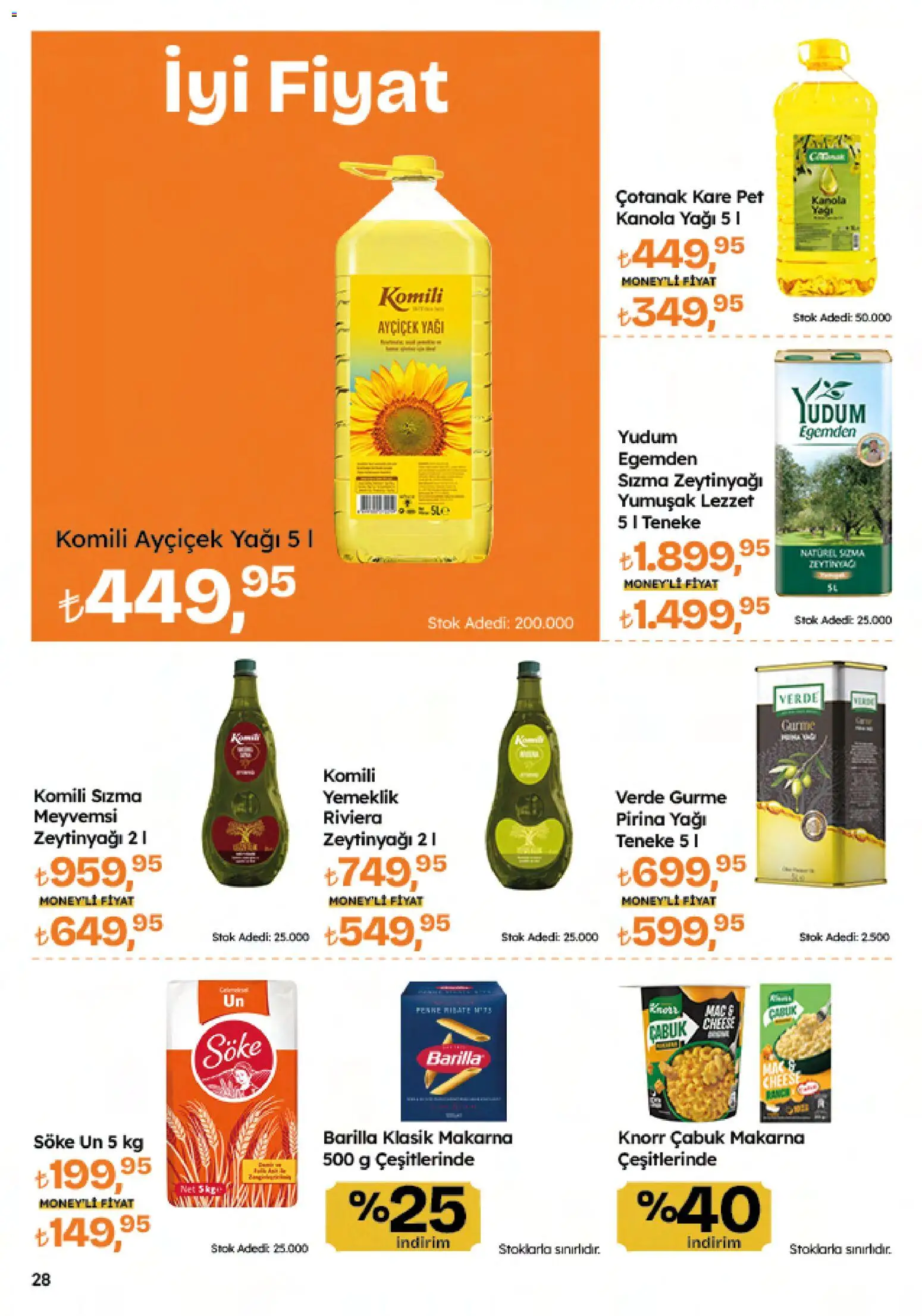 Migros Black Friday - 20.11.2025 tarihinden itibaren geçerlidir | Sayfa: 28 | Ürünler: Makarna