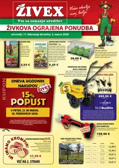 Živex katalog akcije – veljaven od 11.02.2026