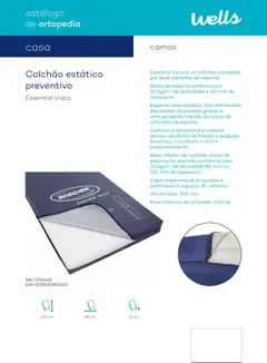 Pré-visualização Well’s Catálogo de Ortopedia válido de 12.02.2024 | Página: 79 | Produtos: Base, Colchão