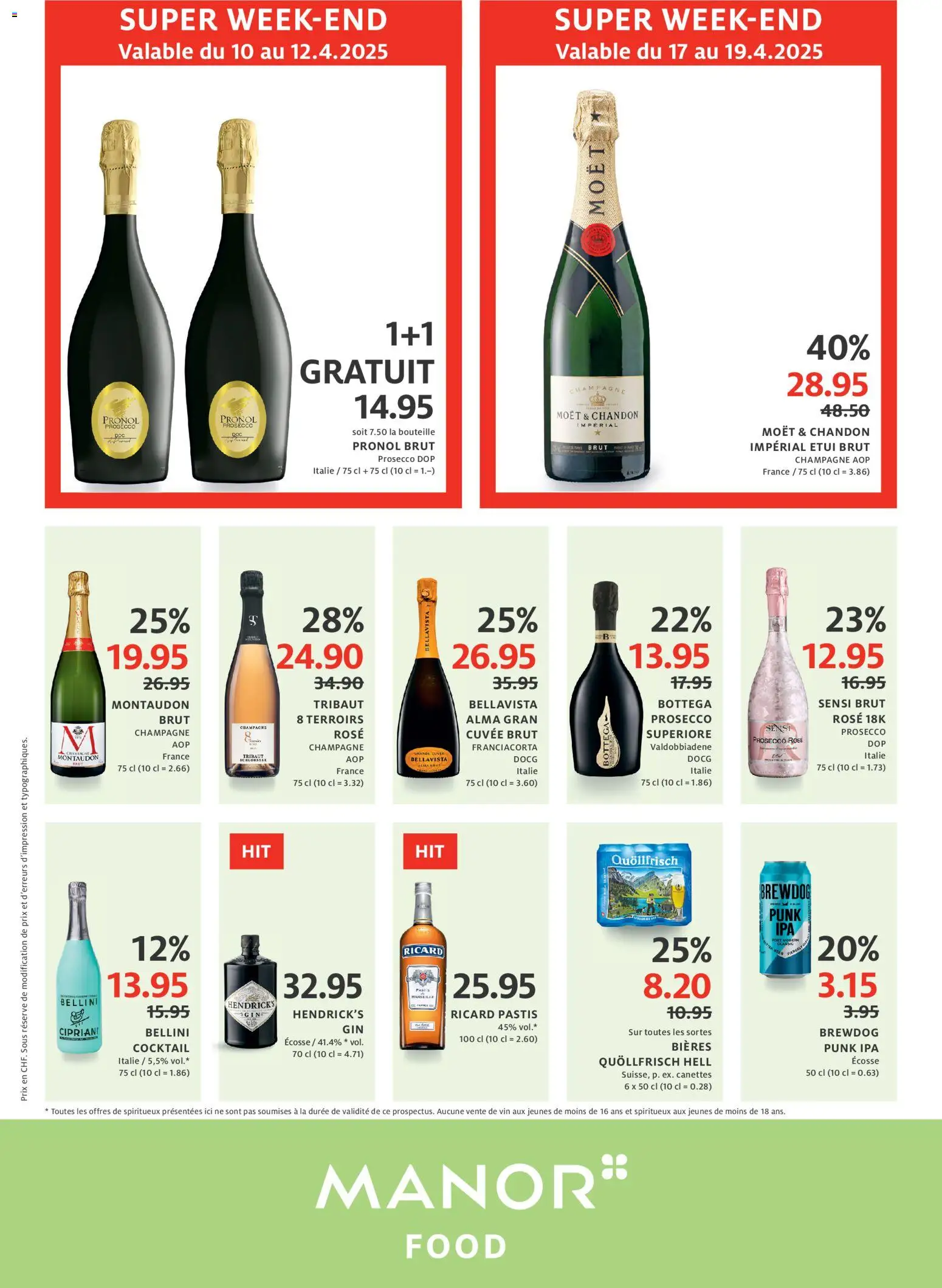 Manor aktionen FR – gültig ab 08.04.2026 | Seite: 4
