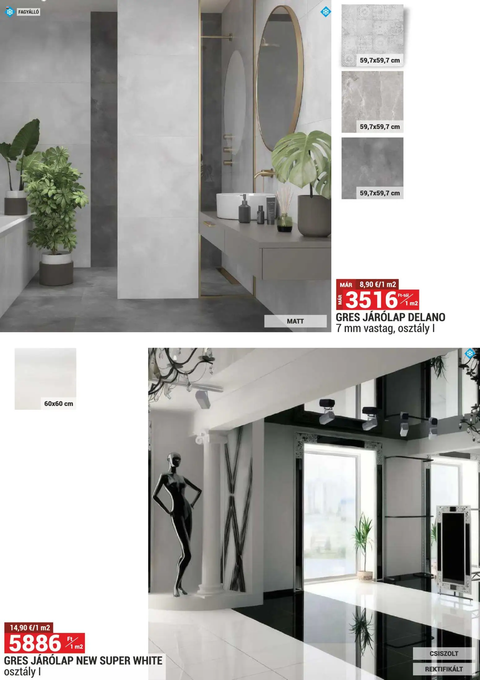 Merkury Market akciós ujság - amely érvényes a következő dátumtól: 01.11.2025 | Oldal: 34 | Termékek: Gres, Járólap