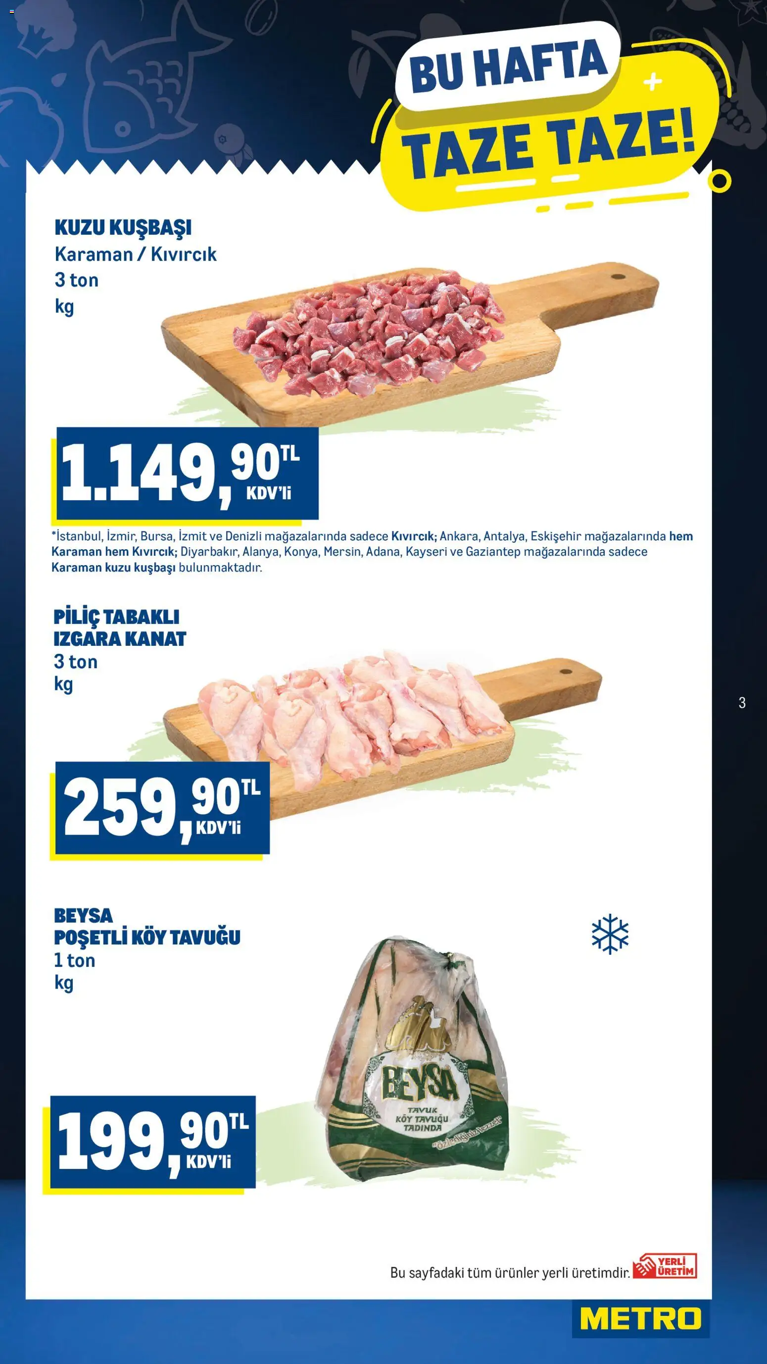 Metro Katalog - 01.04.2026 tarihinden itibaren geçerlidir | Sayfa: 3