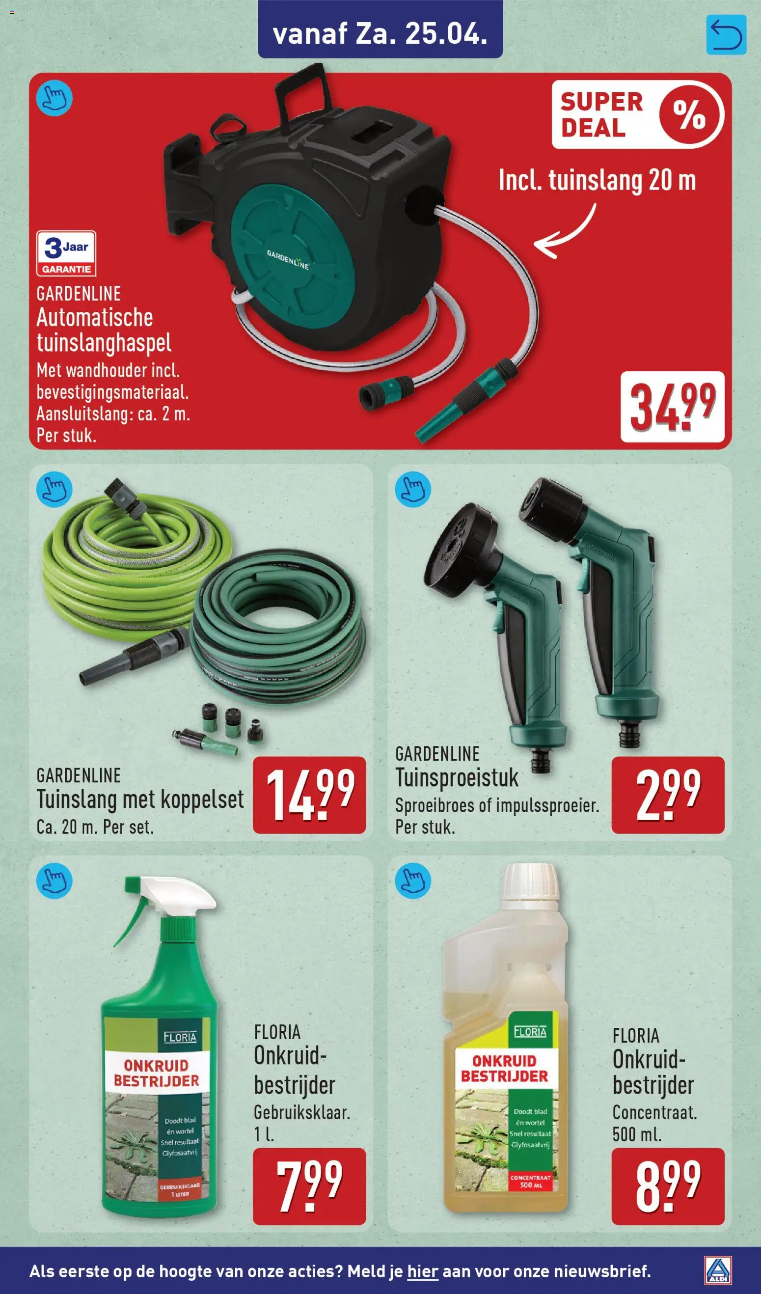 {H1} | Pagina: 7 | Producten: Tuinslang