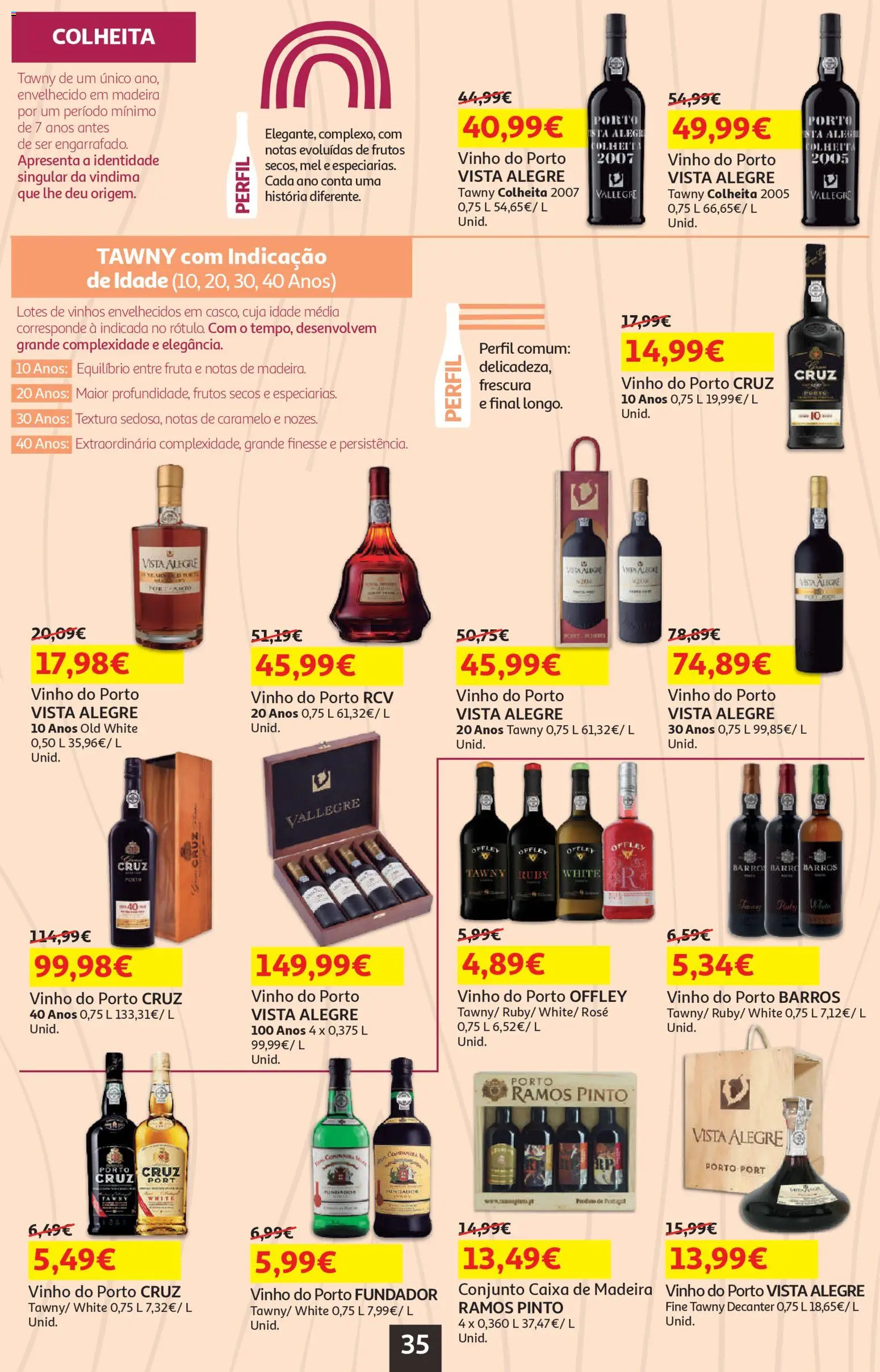 Auchan - Páscoa │ válido de 13.03.2026 | Página: 35 | Produtos: Caixa, Vinho, Mel