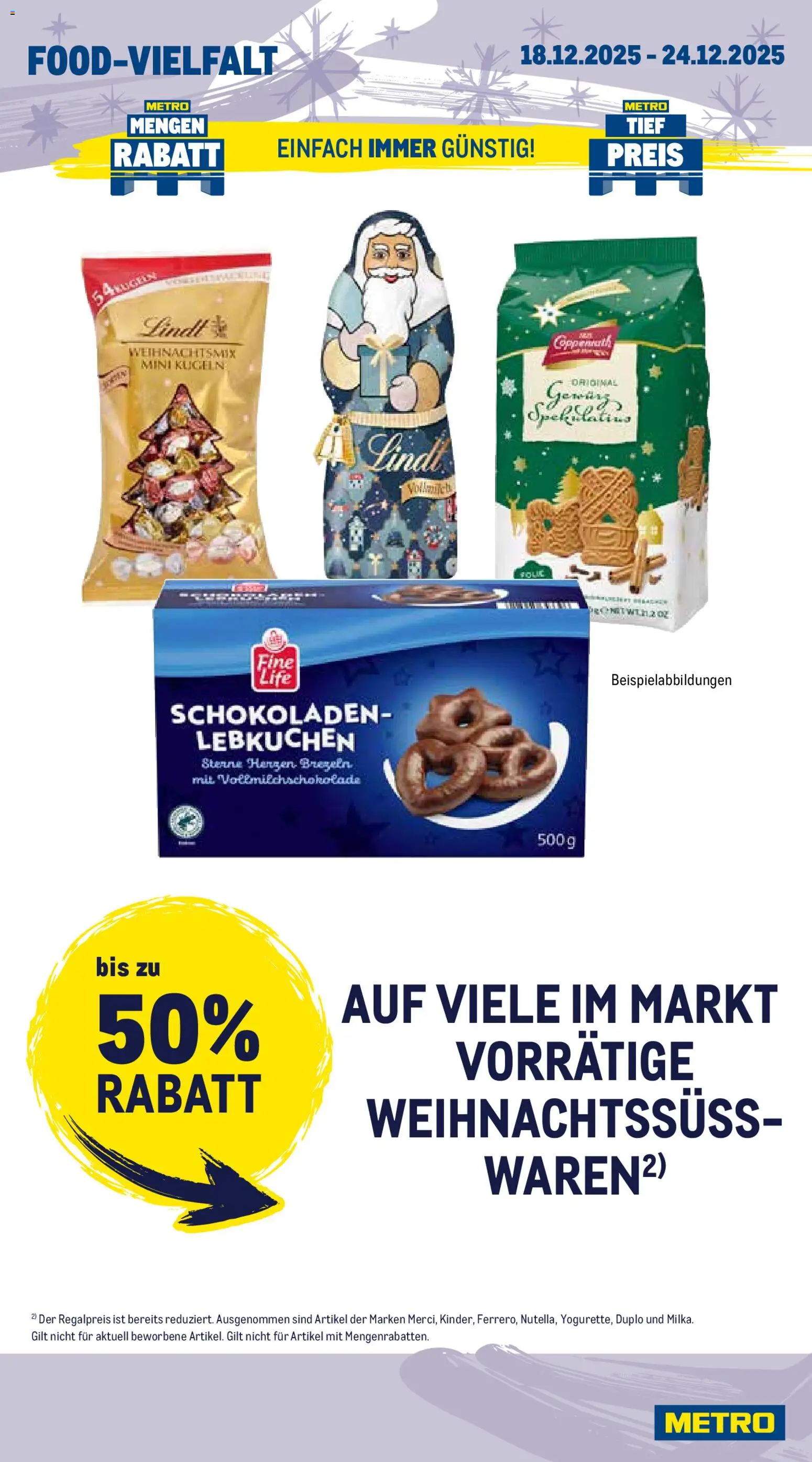 Metro Prospekt 	 – gültig ab 15.12.2025 | Seite: 14 | Produkte: Lindt