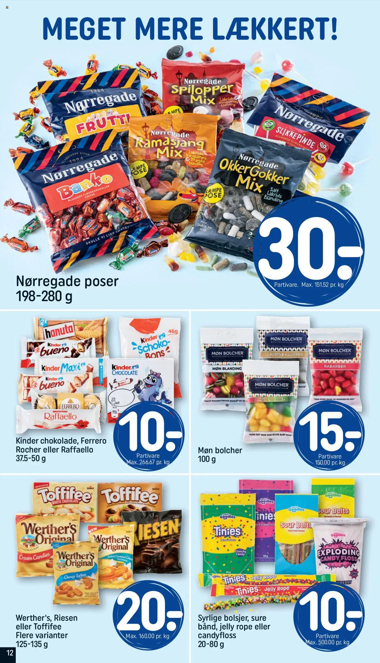Rema 1000 Tilbudsavis gyldig fra 29.06.2025 | Side: 12 | Produkter: Rabarber, Salt, Lakrids, Vingummi