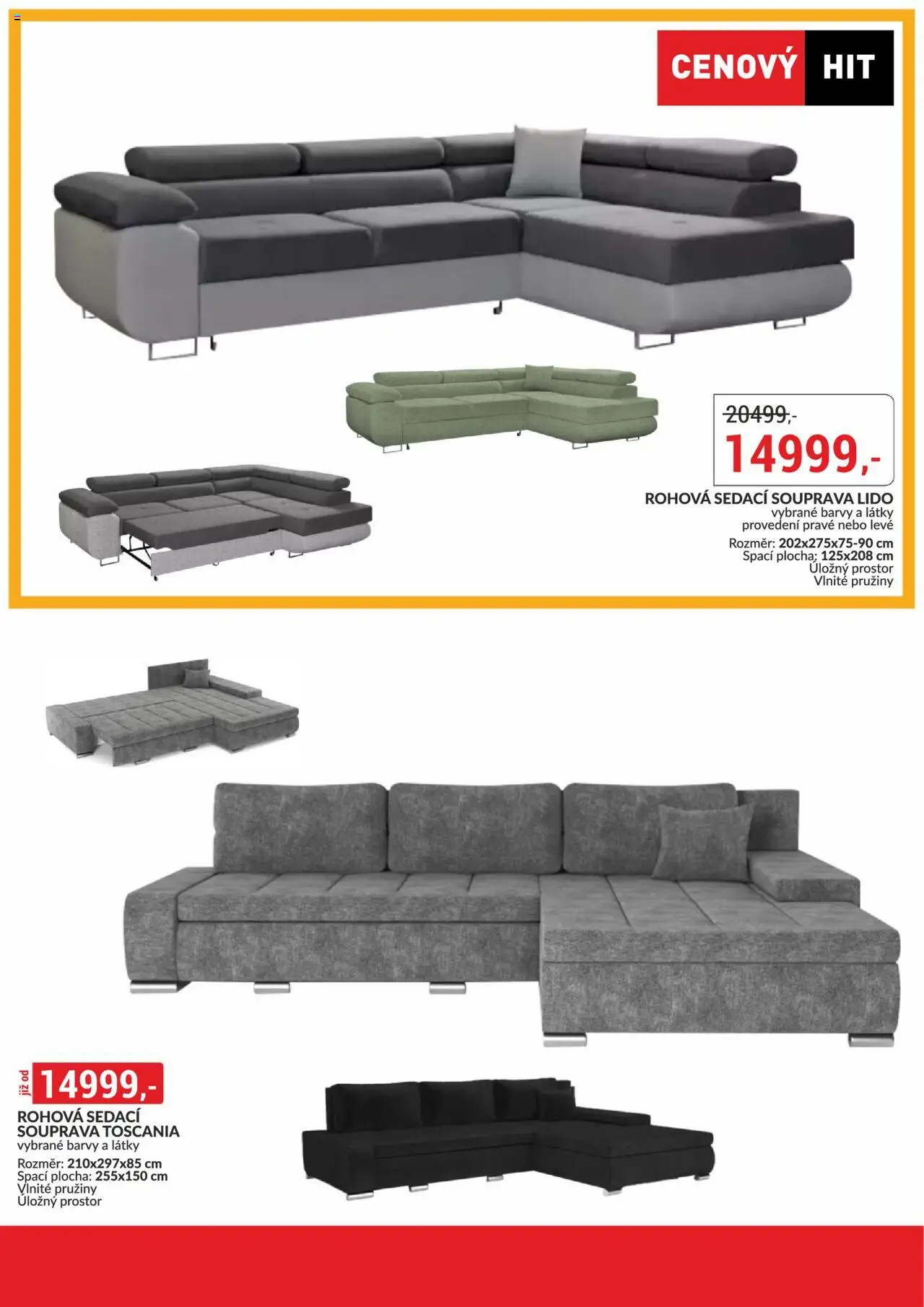 BAUMAX leták - Moderní styl, dostupná cena od 01.08.2025 | Strana: 21 | Produkty: Sedací souprava, Barvy