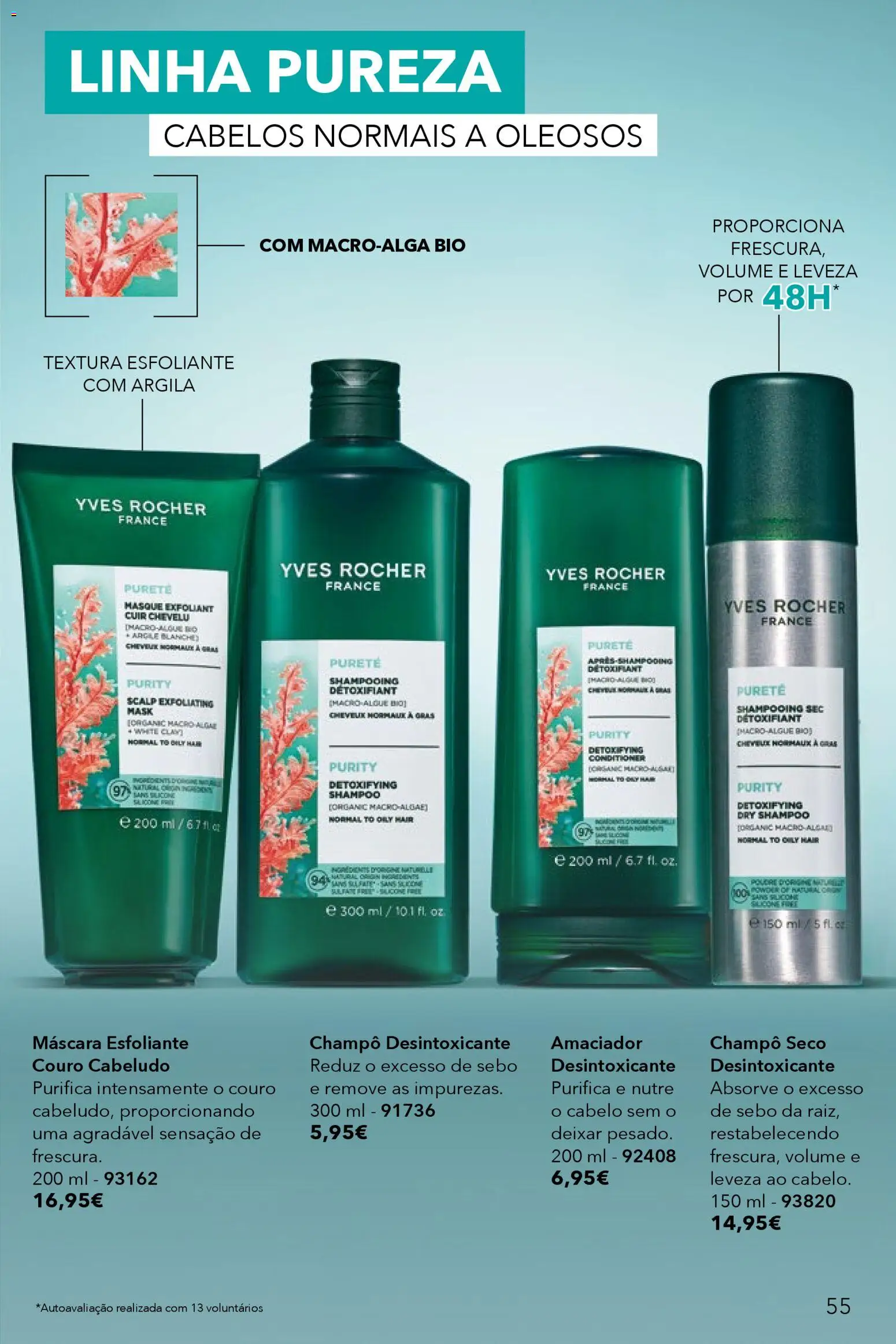 Yves Rocher catálogo 4 │ válido de 12.03.2026 | Página: 55 | Produtos: Argila, Shampoo